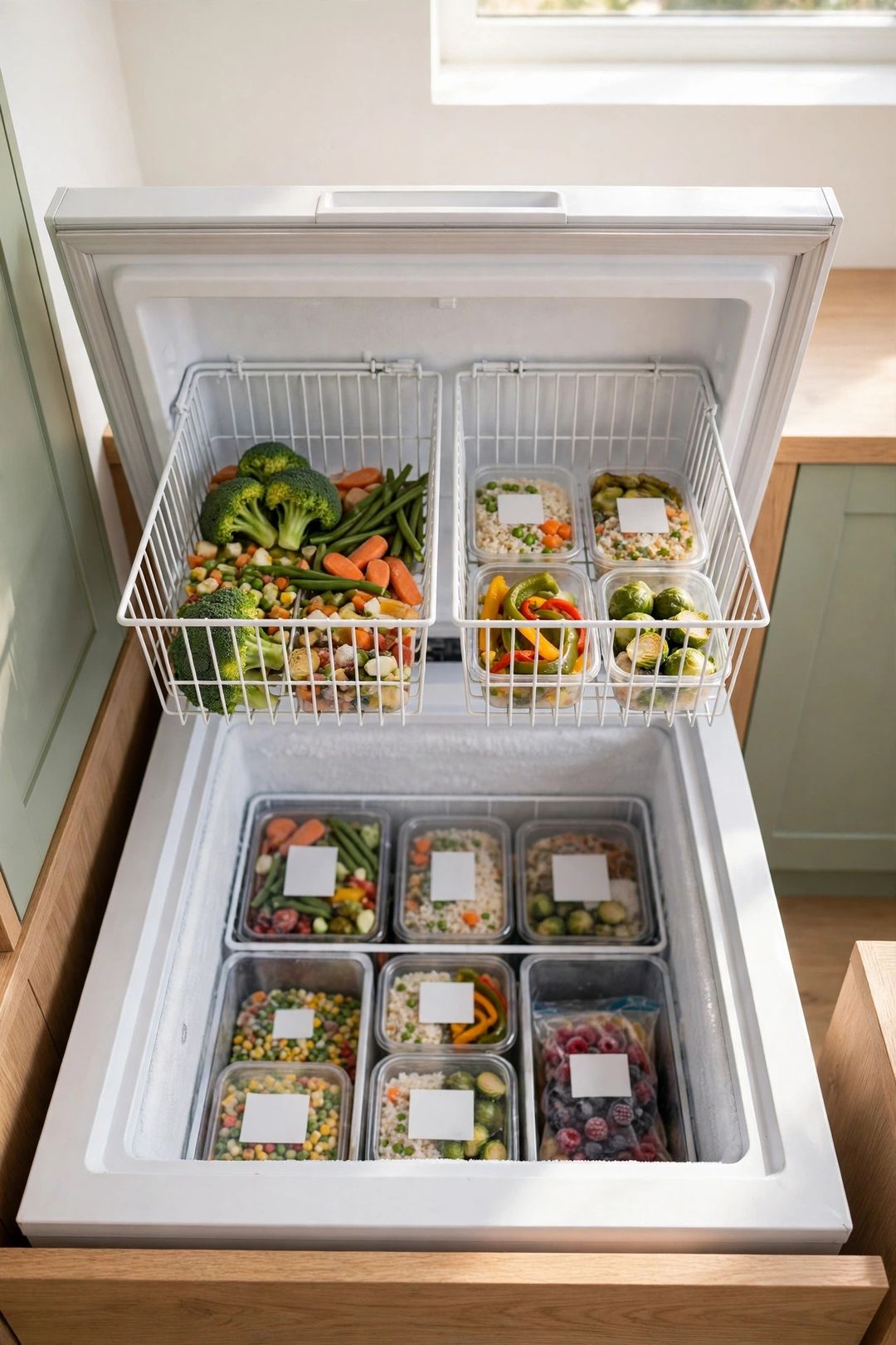 How to Organize a Chest Freezer (Bins, Layers & an Inventory That Works)