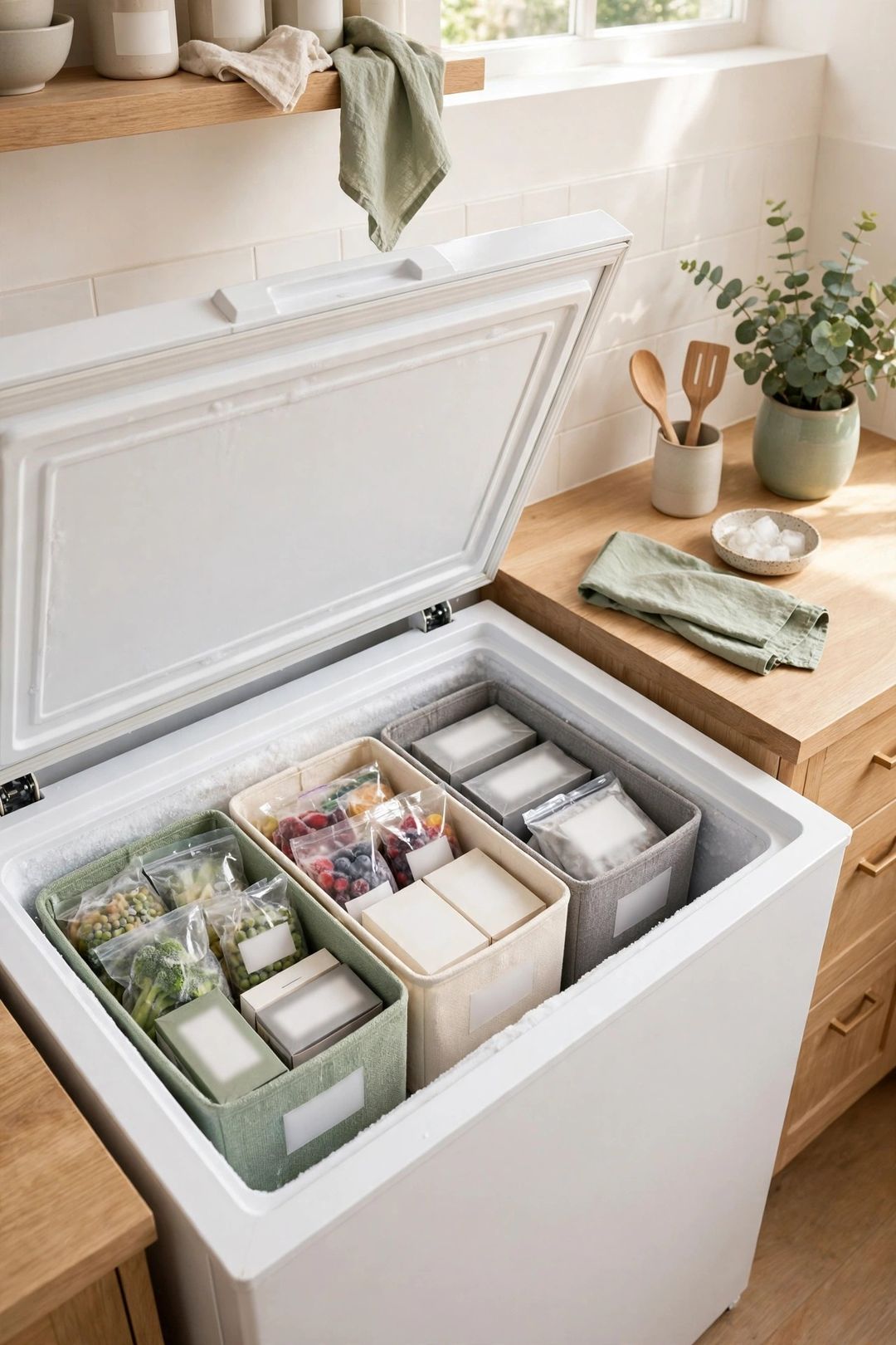 How to Organize a Chest Freezer (Bins, Layers & an Inventory That Works)