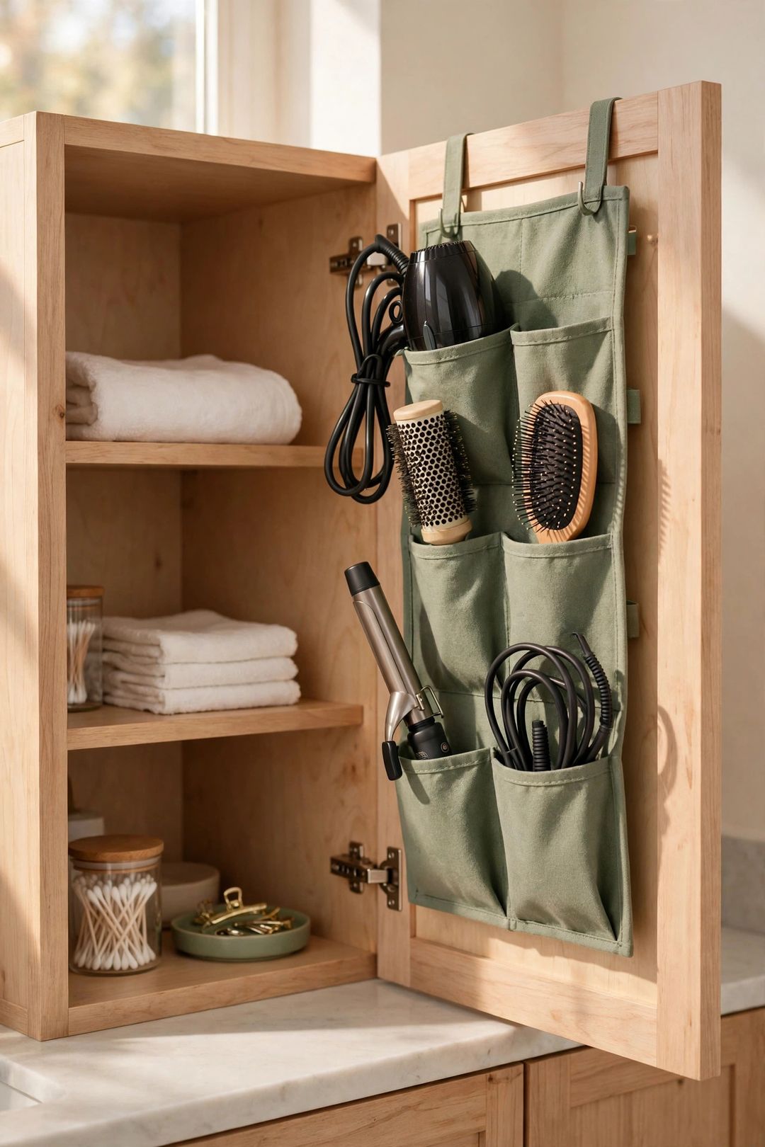 How to Organize Hair Tools Without the Cord Tangle