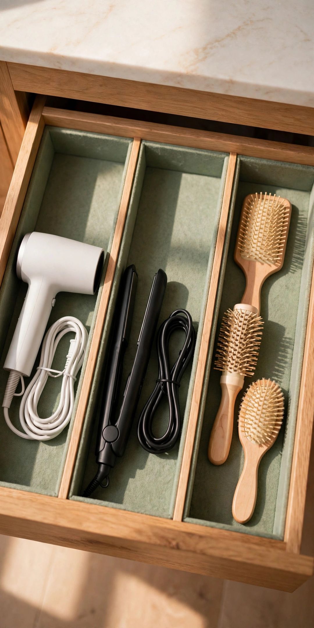 How to Organize Hair Tools Without the Cord Tangle