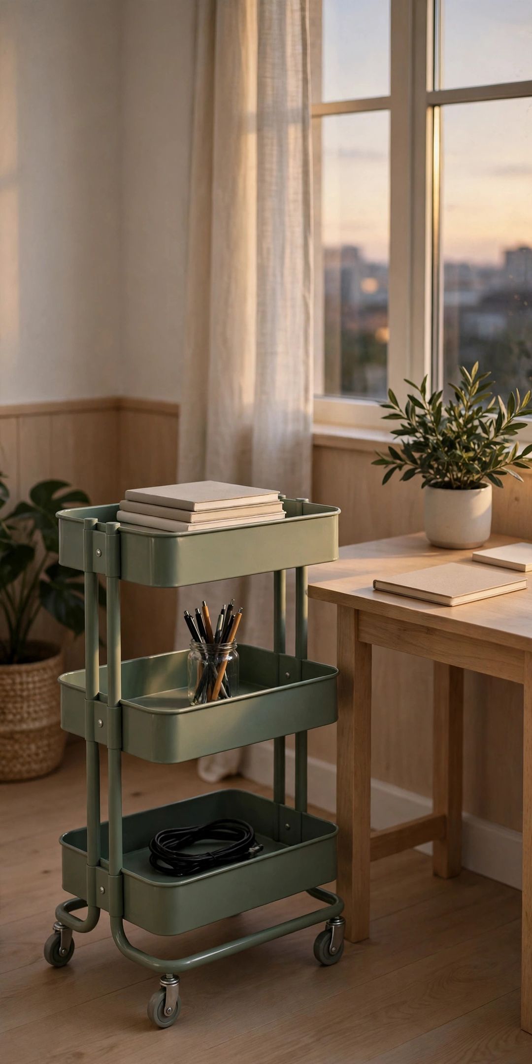 How to Organize a Home Office in a Tiny Corner (Desk-Day Ready)