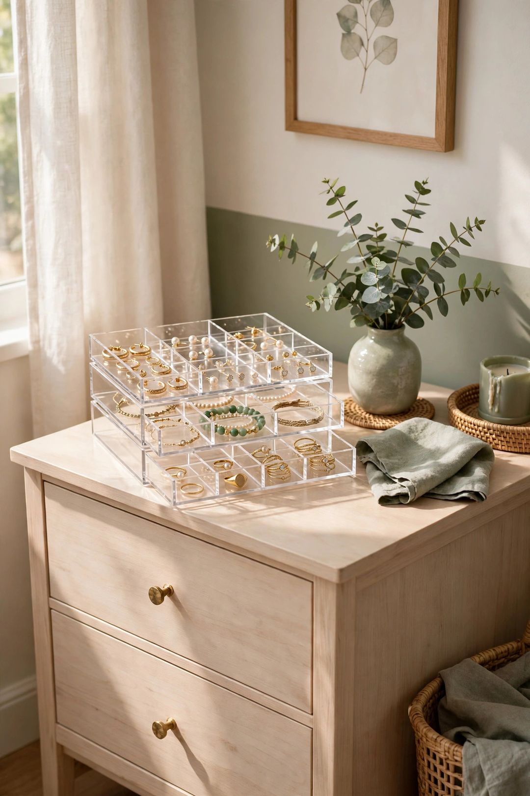 13 Ways to Organize Jewelry, Watches & Sunglasses in Small Spaces