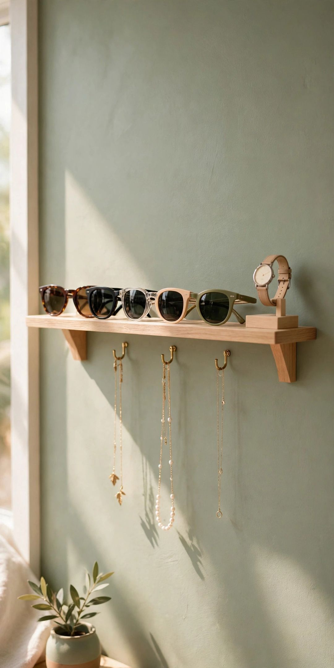 13 Ways to Organize Jewelry, Watches & Sunglasses in Small Spaces
