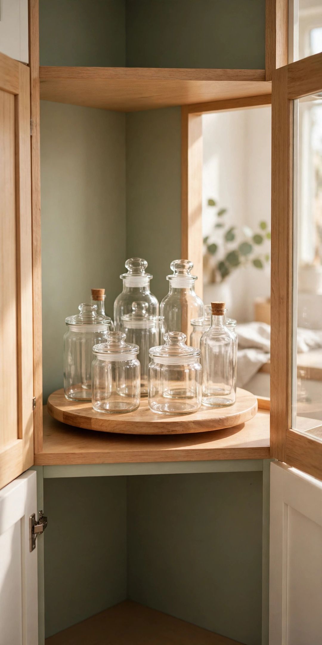 How to Organize Kitchen Cabinets With Deep, Dark Corners