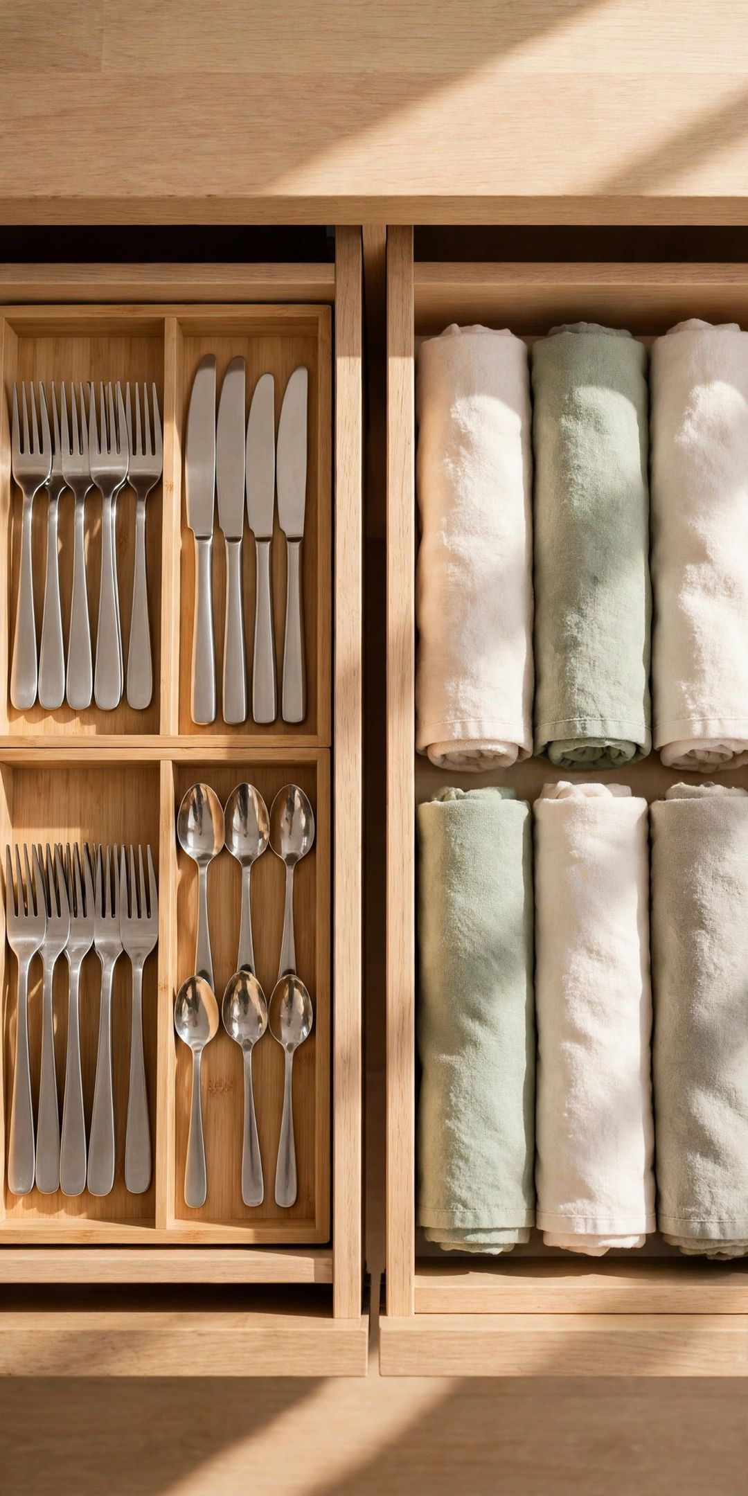 How to Organize Kitchen Drawers So the Junk Drawer Retires