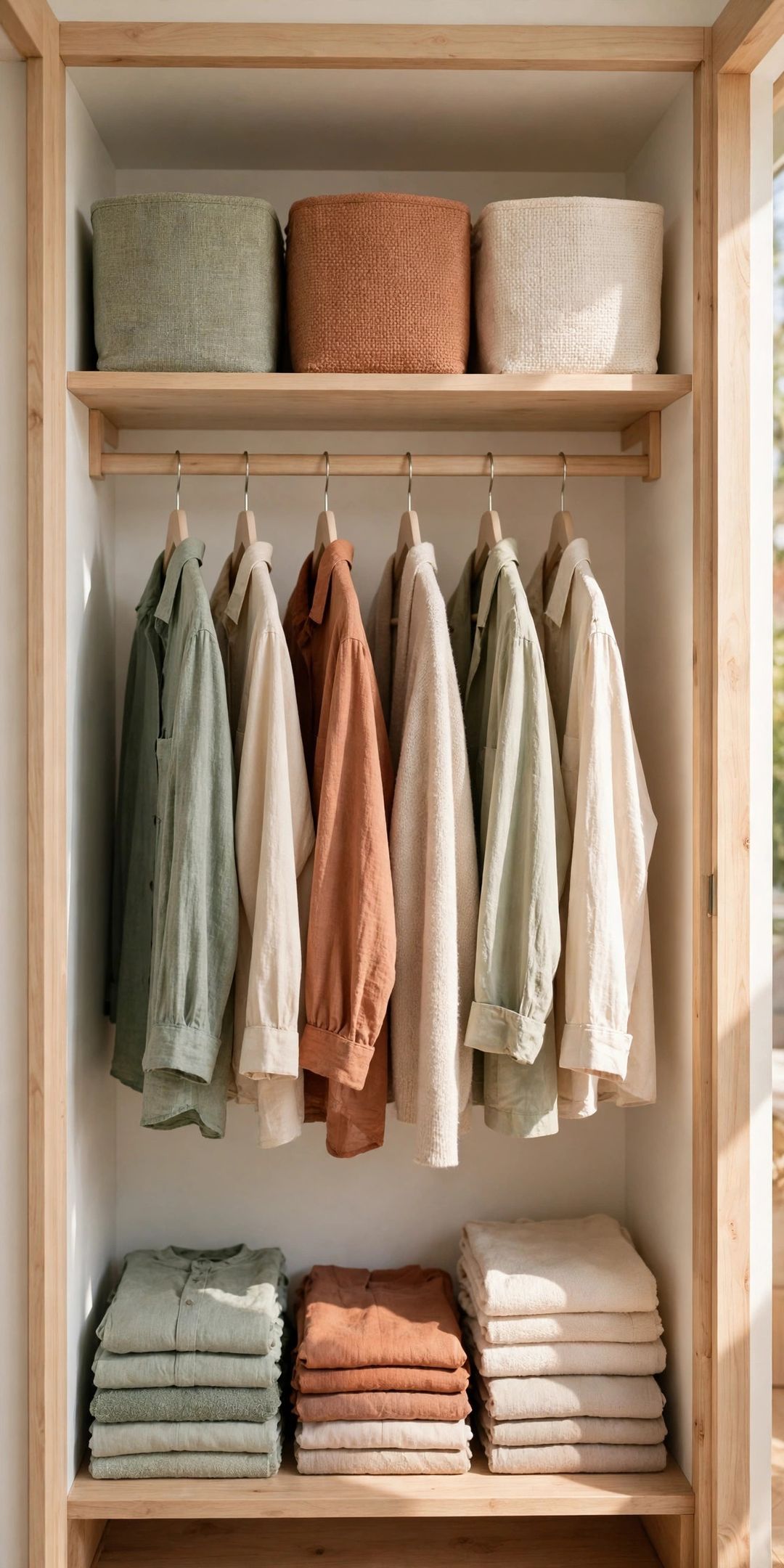 How to Organize a Small Closet With Too Many Clothes (Honest Guide)