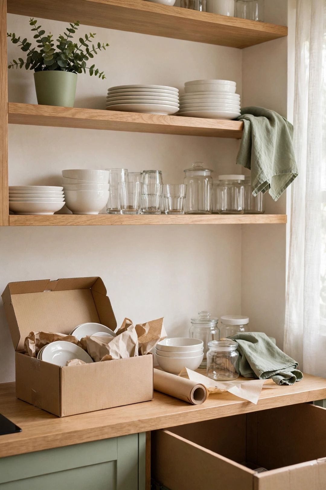 Moving Into a Small Kitchen: The Unpack-and-Organize Order That Works