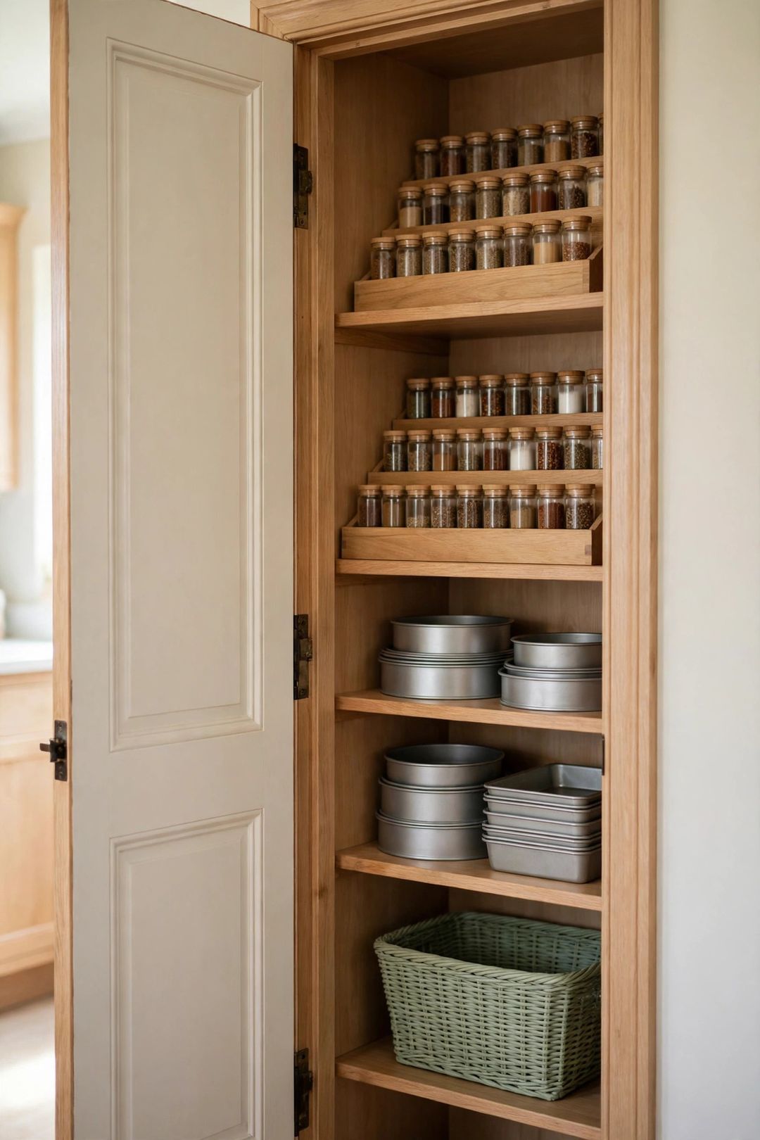 How to Organize a Tiny Pantry for Holiday Baking Season