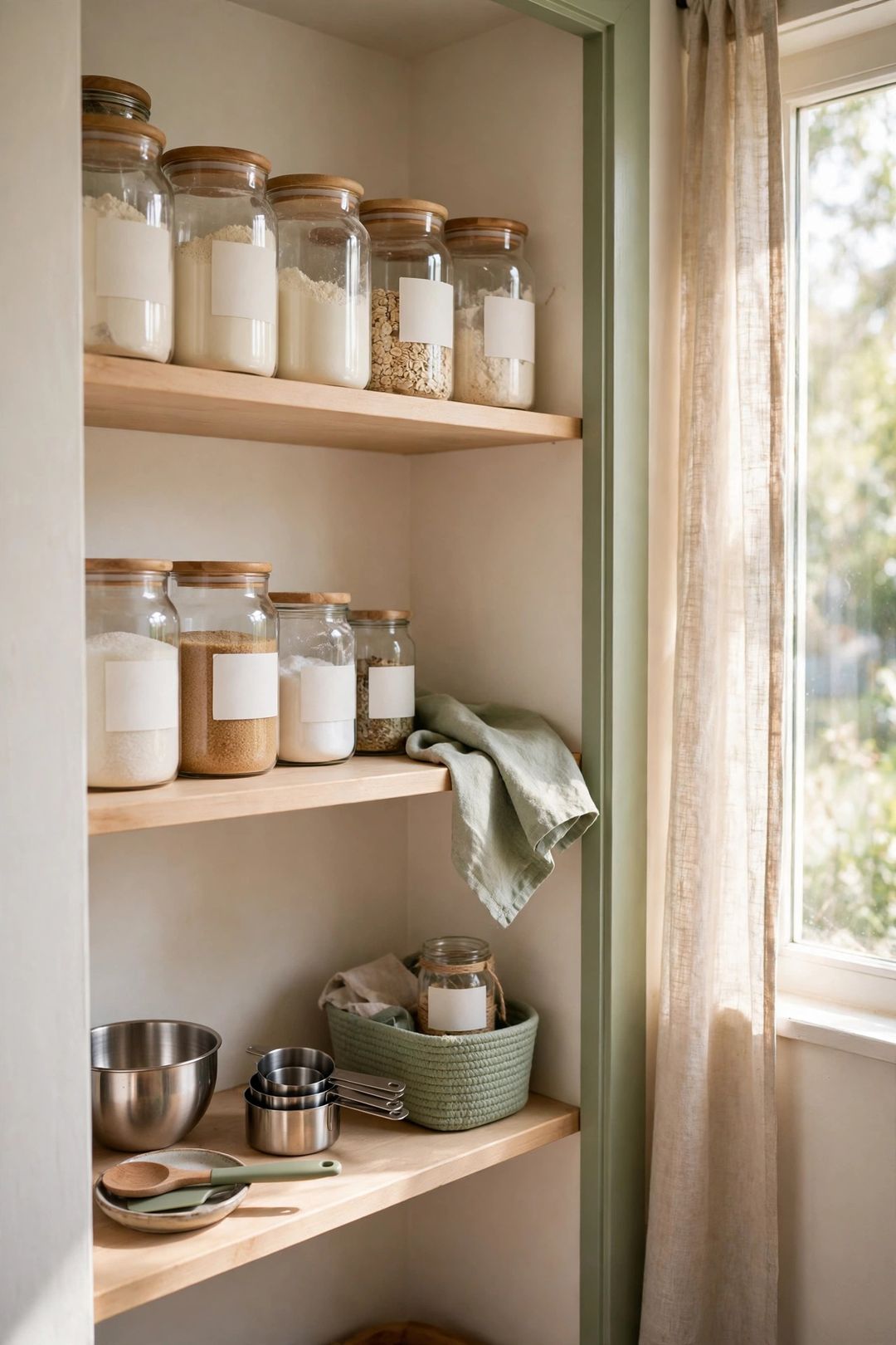How to Organize a Tiny Pantry for Holiday Baking Season