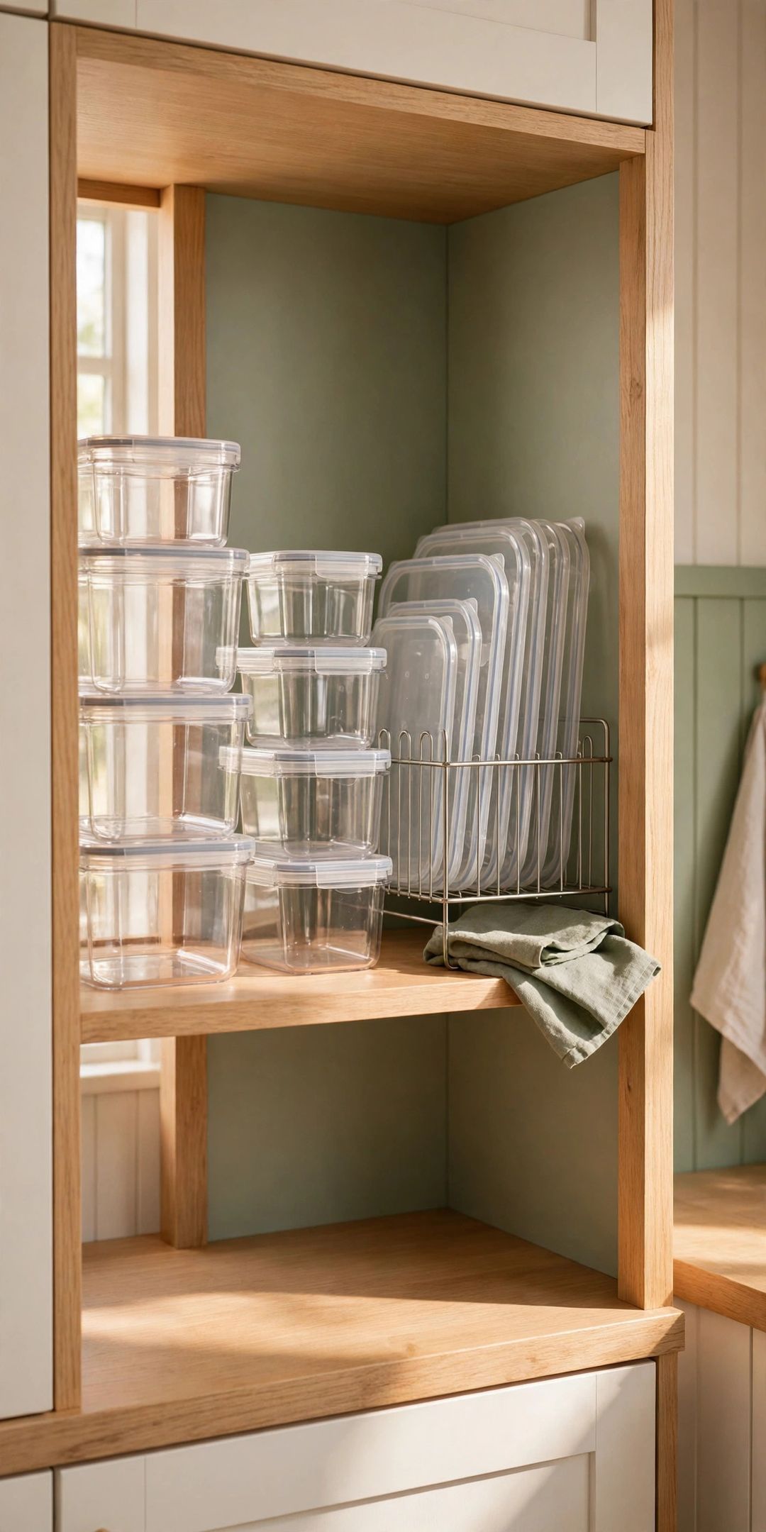 12 Ways to Organize Tupperware and Food Containers Once and For All