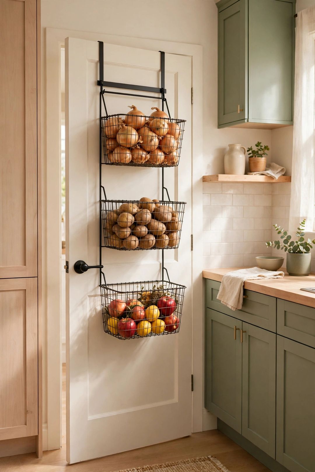 10 Over-the-Door Kitchen Storage Ideas Renters Can Actually Use