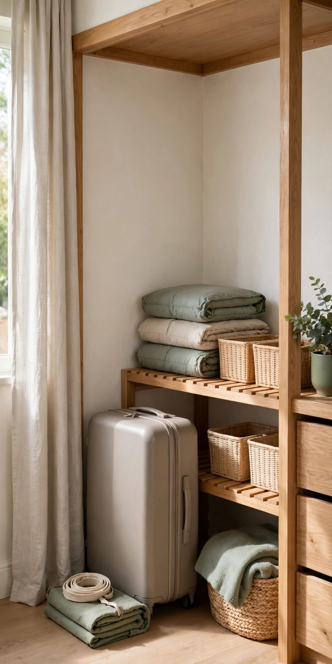 The Packing Station Closet: 9 Ideas for People Who Travel Monthly