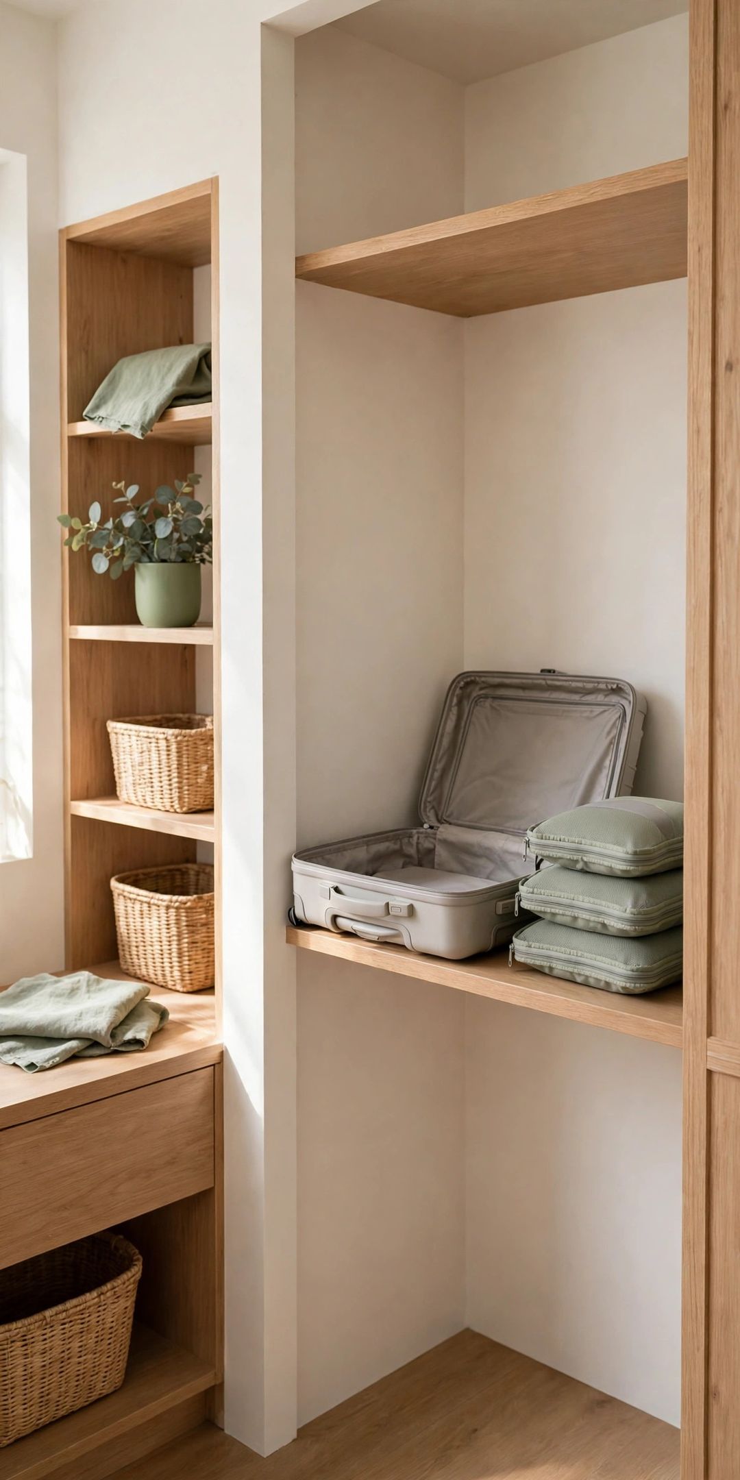 The Packing Station Closet: 9 Ideas for People Who Travel Monthly