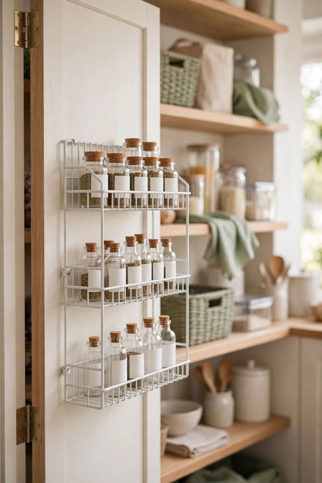 13 Pantry Door Storage Ideas That Add a Whole Extra Shelf