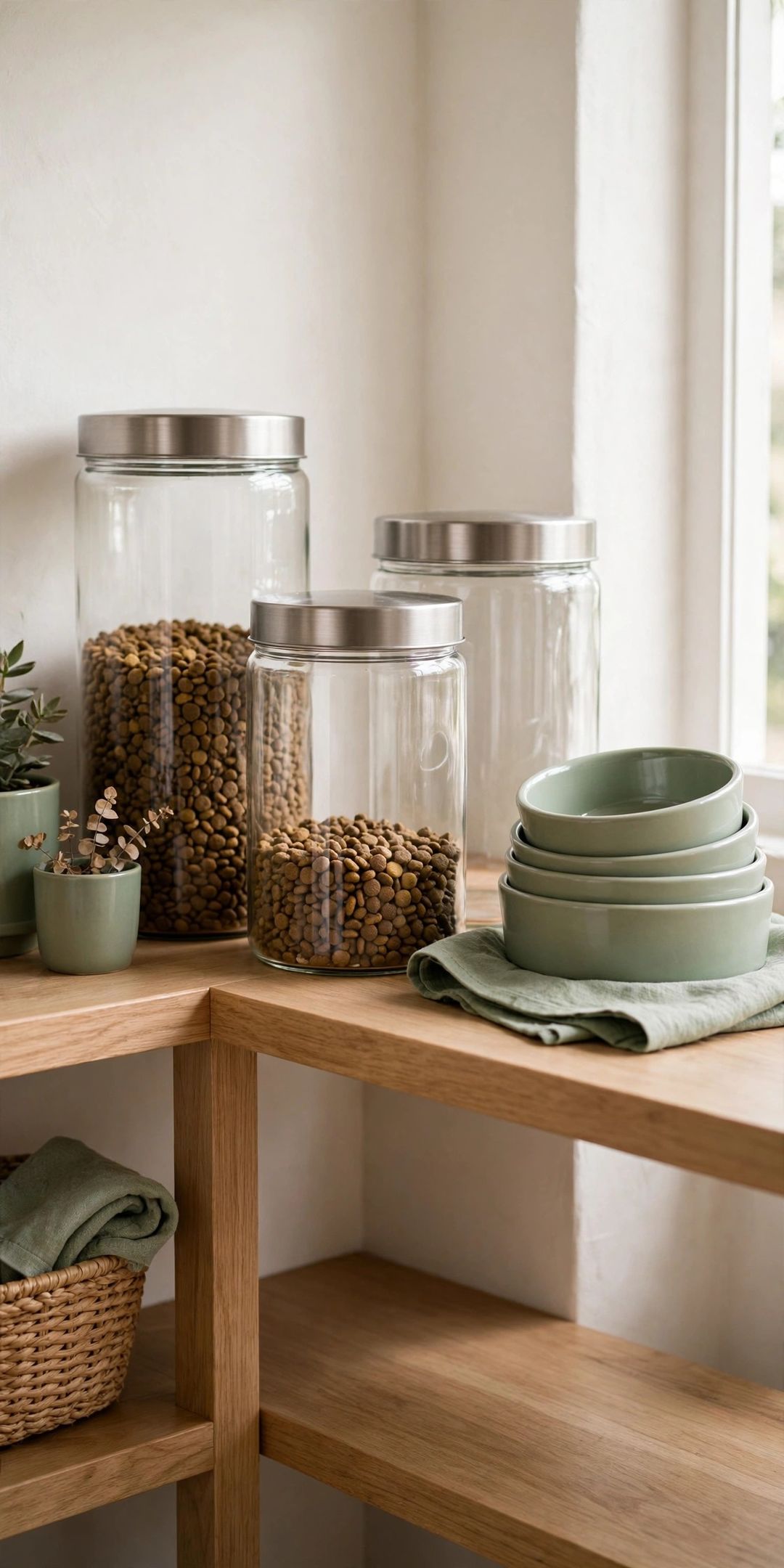 9 Pet Food Storage Ideas That Keep Kibble Fresh and Out of Sight