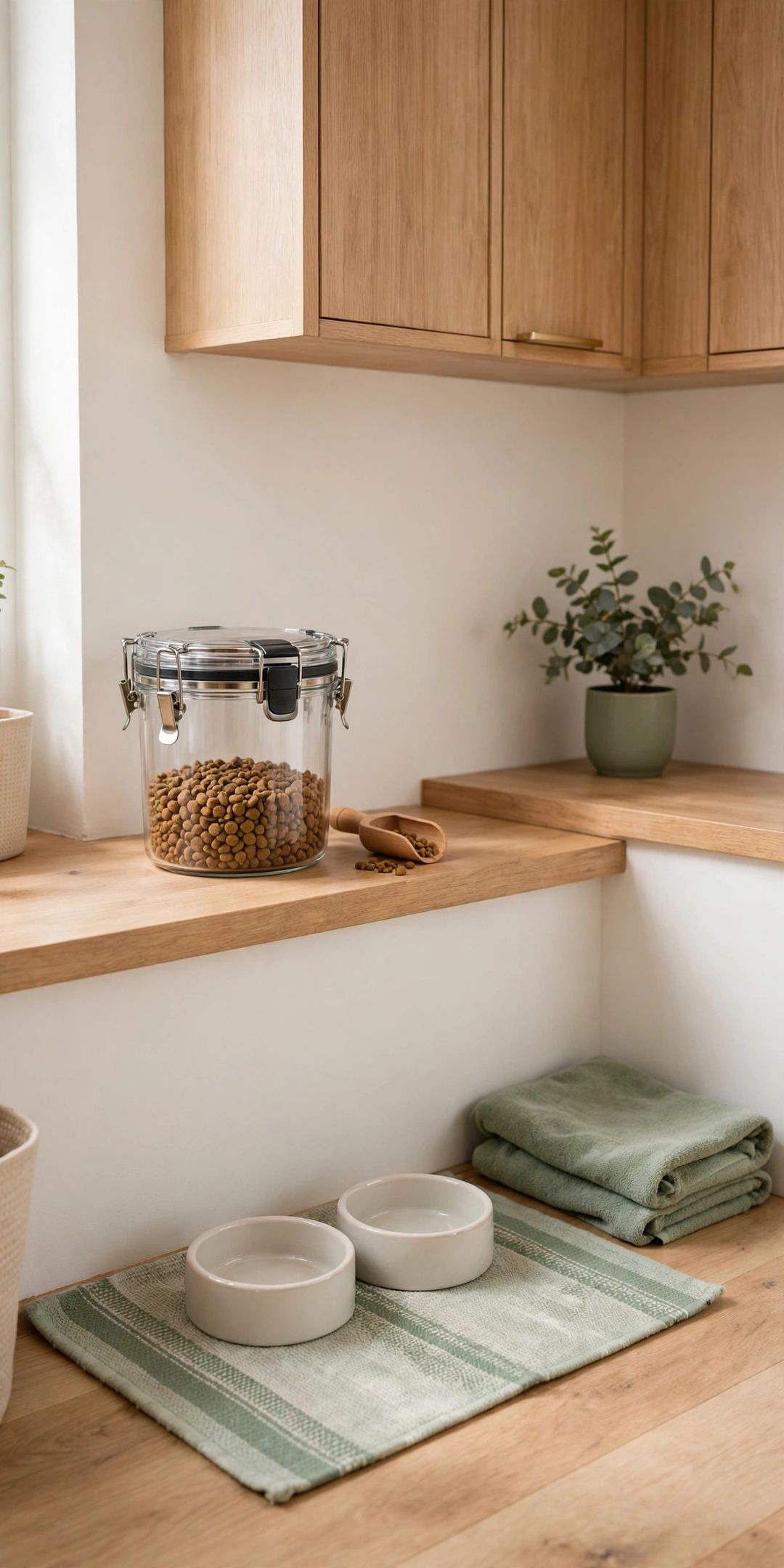 9 Pet Food Storage Ideas That Keep Kibble Fresh and Out of Sight