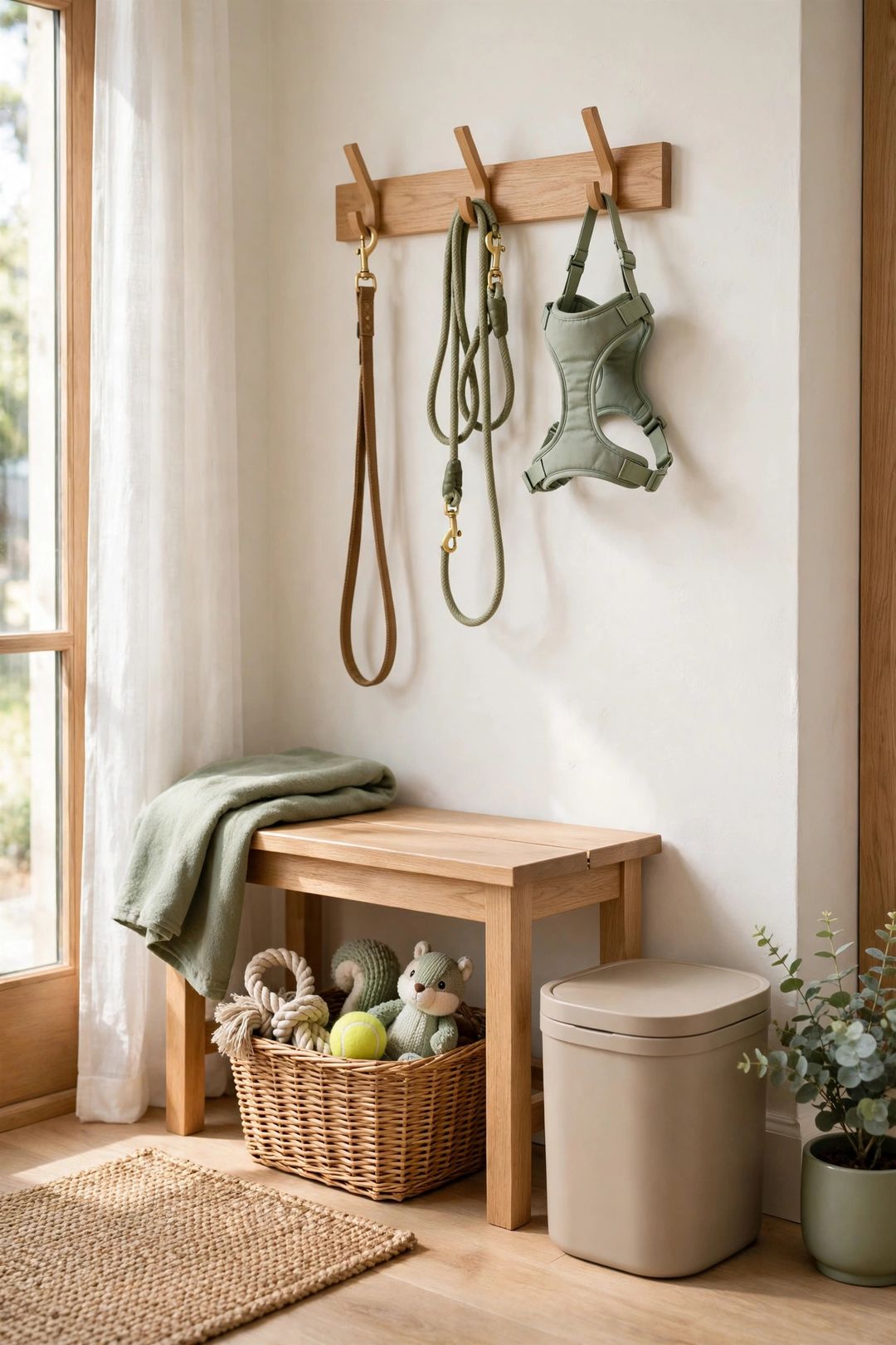 12 Pet Supply Storage Ideas for Small Homes (Food, Leashes, Toys)