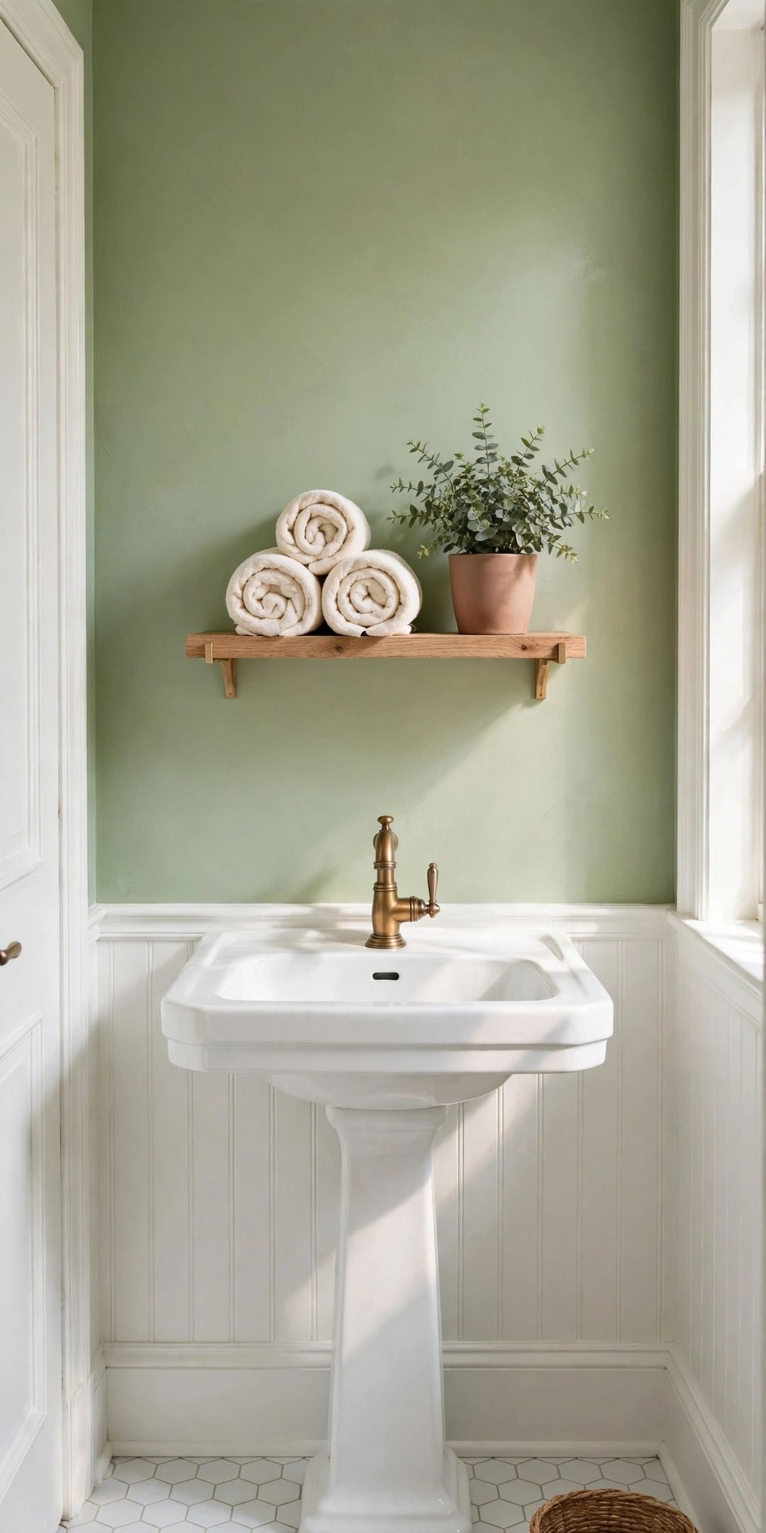 Powder Room Storage: 9 Ideas for the Tiniest Half-Bath