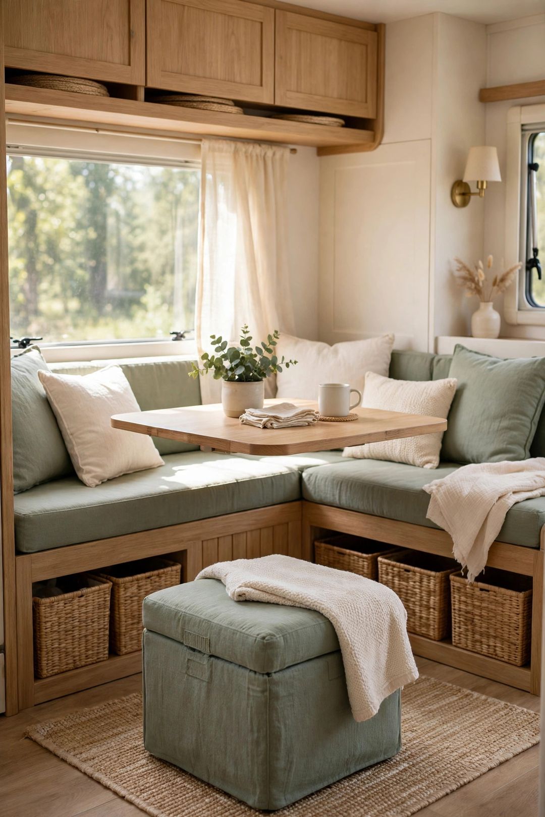 14 RV & Camper Storage Ideas That Borrow Small-Apartment Rules