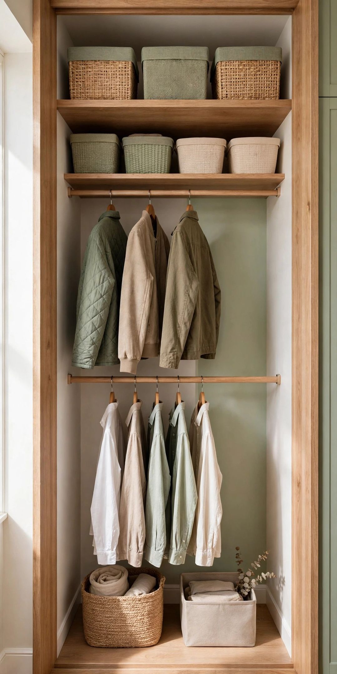 19 Small Closet Ideas That Double Your Hanging Space