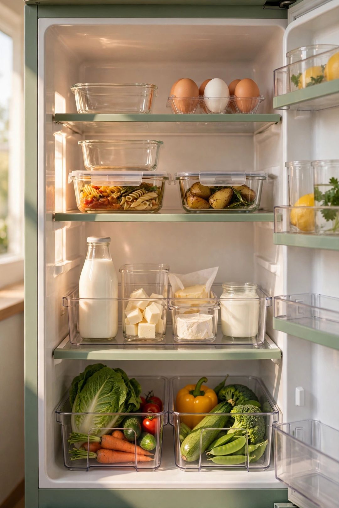Small Fridge Organization: 14 Zones That End the Food Avalanche