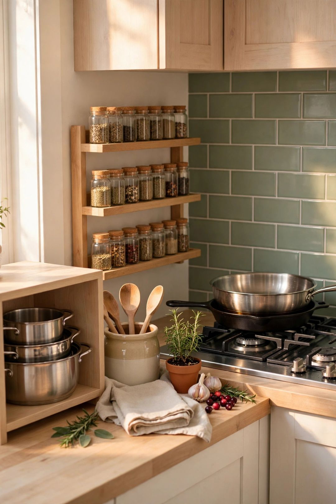 15 Small Kitchen Organization Ideas That Make Holiday Cooking Easier