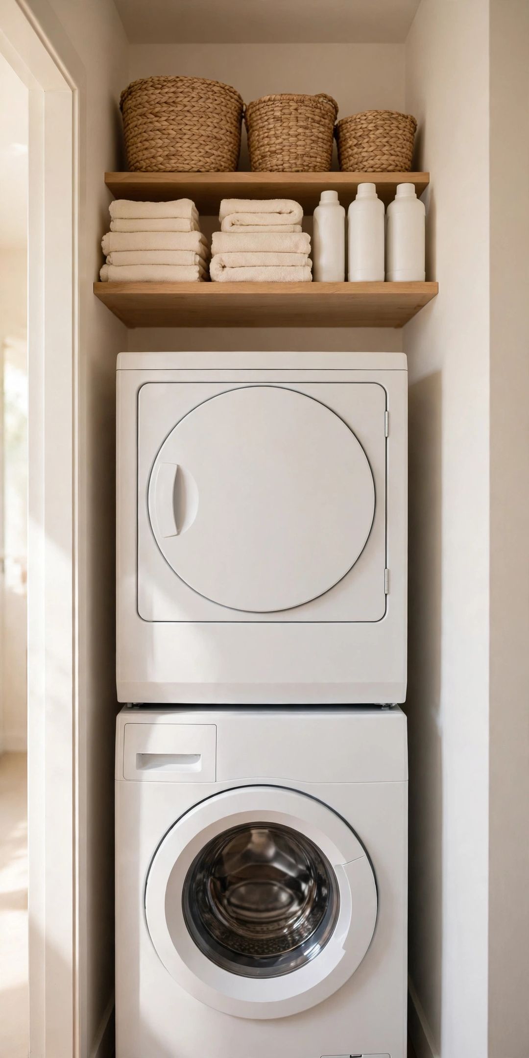 Small Laundry Closet? 11 Storage Ideas for Detergent, Baskets & More