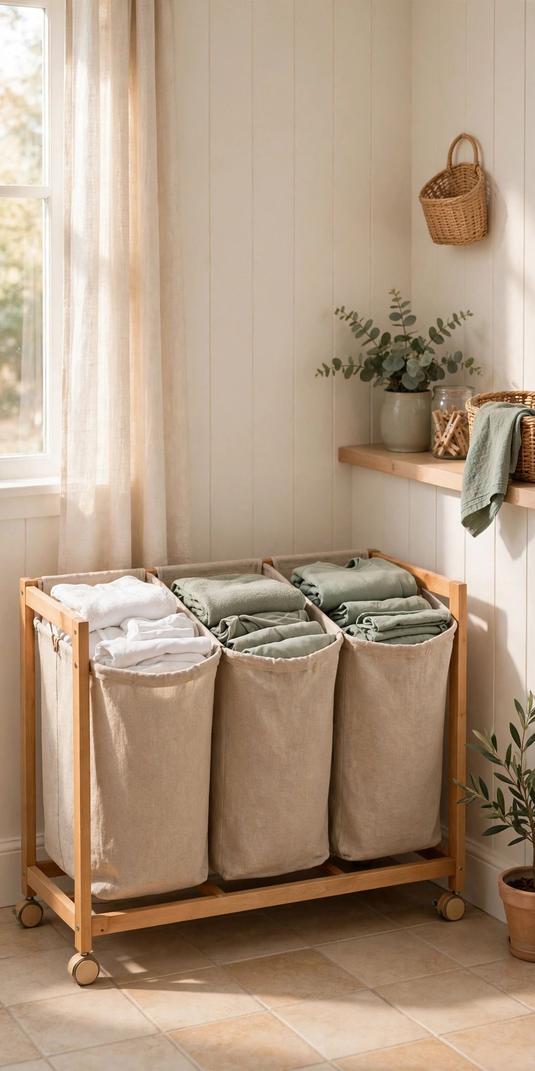 Small Laundry Sorting Systems: 12 Hampers & Setups That Fit Anywhere