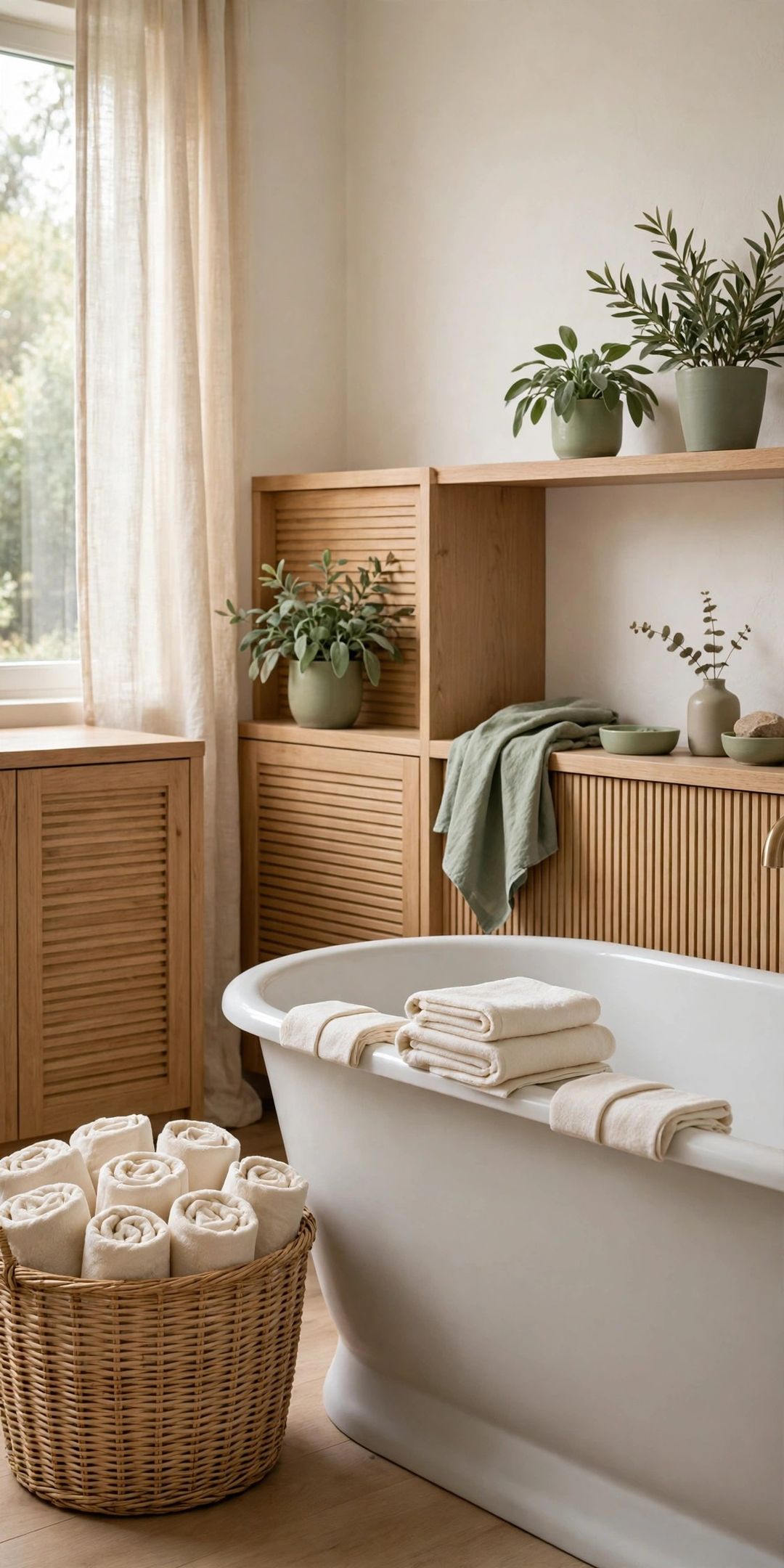Spa-Style Towel Display: 9 Ways to Roll, Stack & Hang Like a Hotel