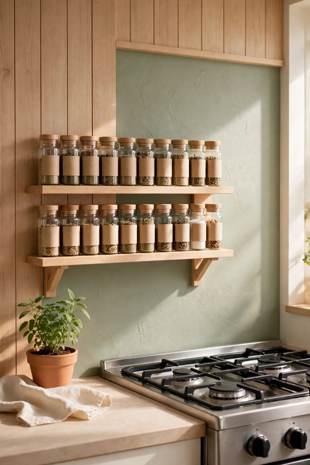 13 Spice Storage Ideas for Small Kitchens (Drawers, Doors & Walls)