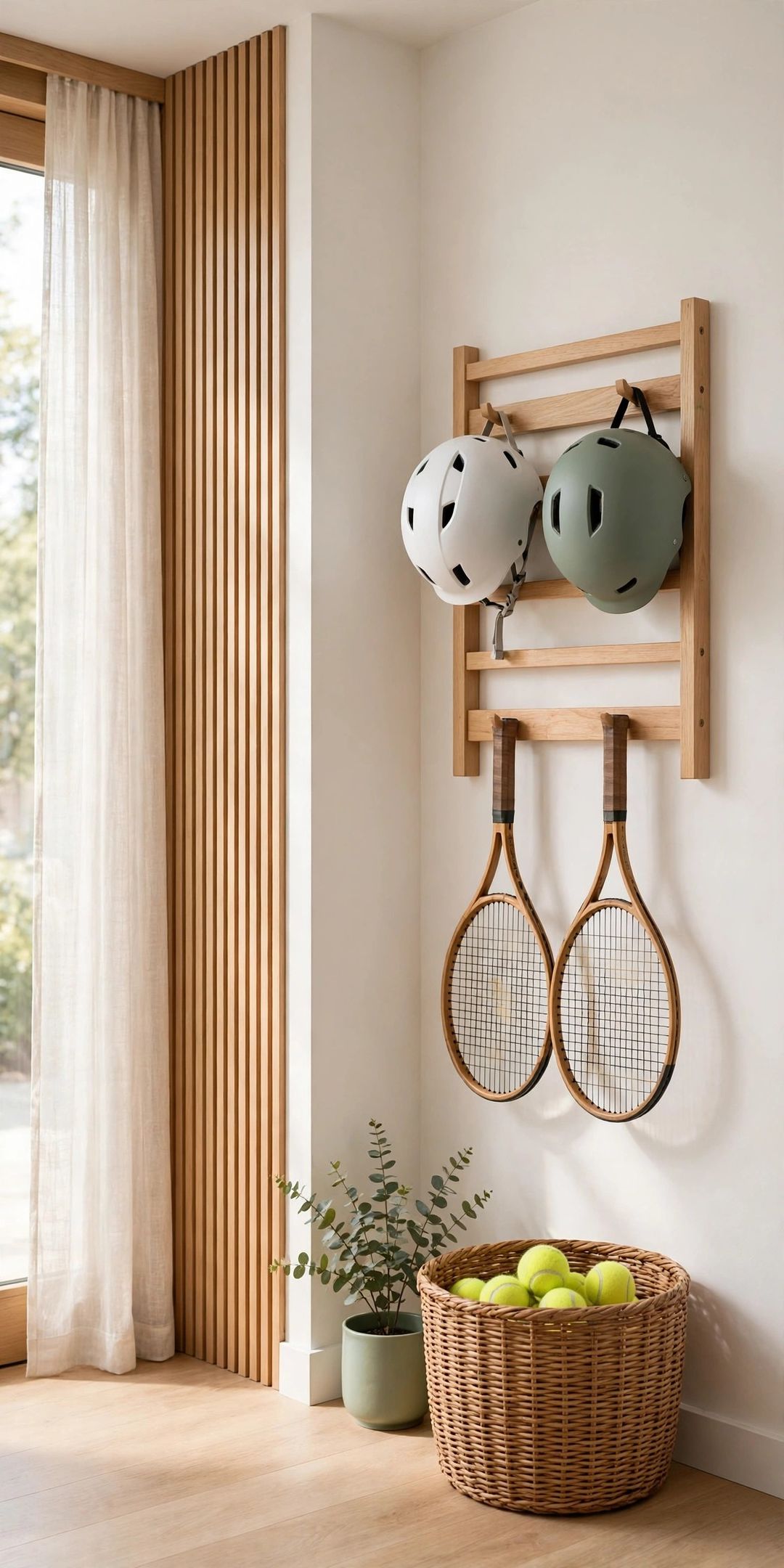 10 Sports Gear Storage Ideas (Balls, Helmets, Rackets & Bulky Kit)