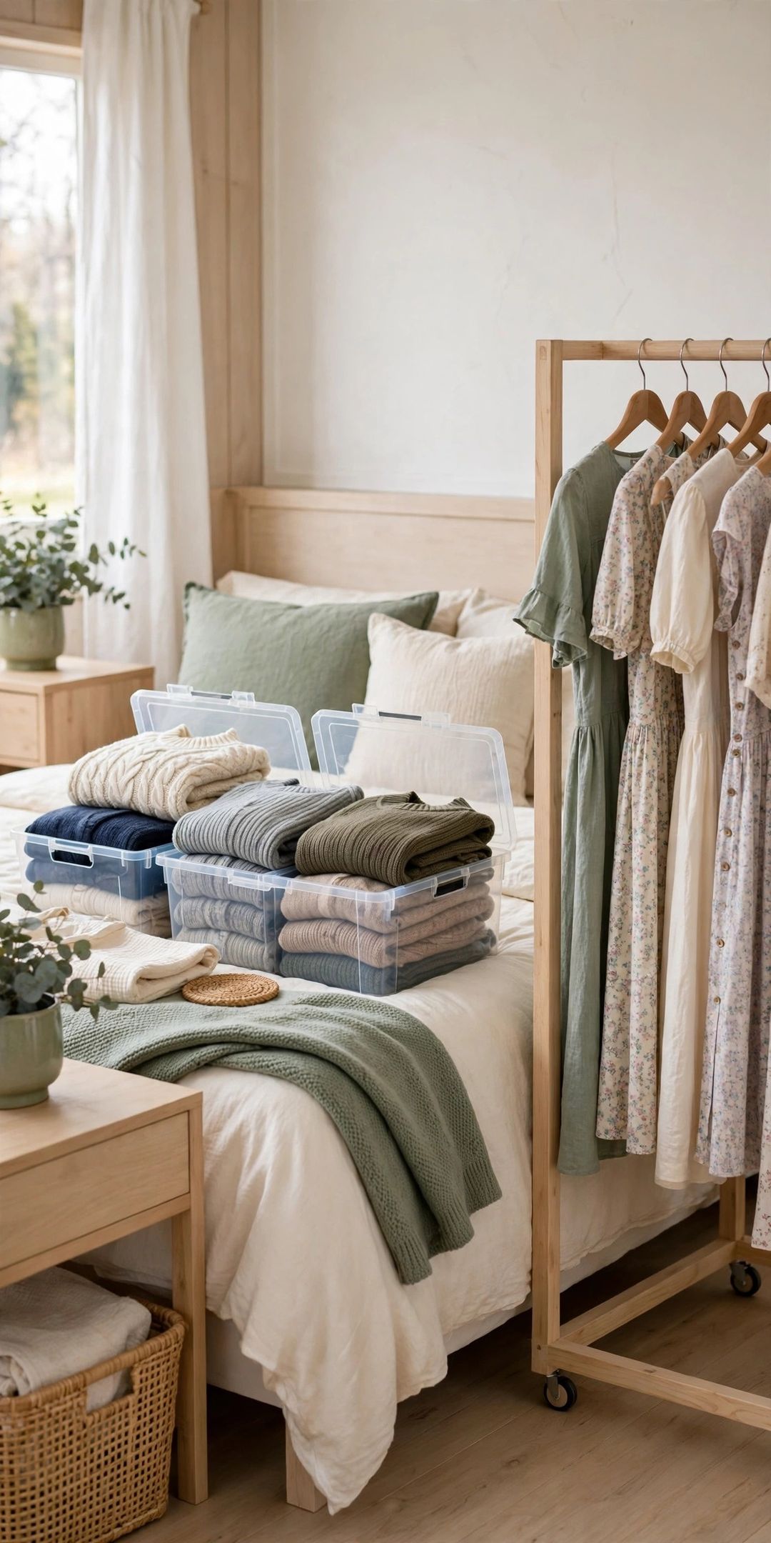 18 Spring Closet Swap Ideas: Store Winter, Free the Spring Wardrobe