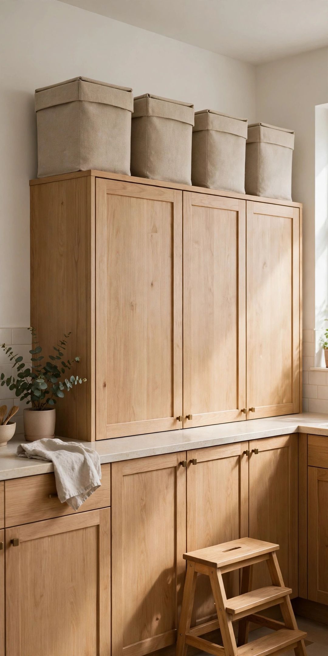 The Space Above Your Cabinets: 9 Storage & Styling Rules