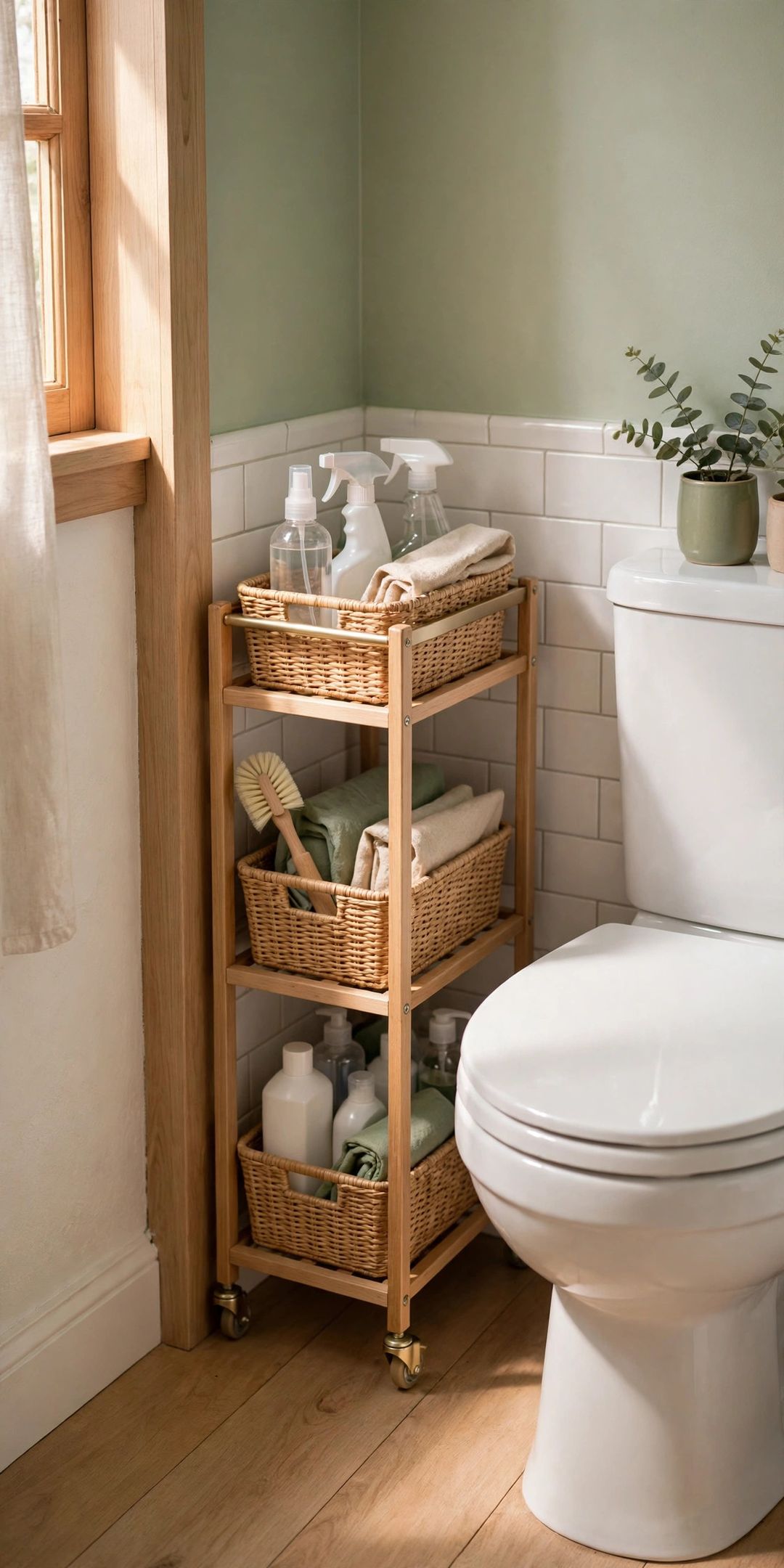 10 Ways to Store Cleaning Supplies Safely in a Small Bathroom