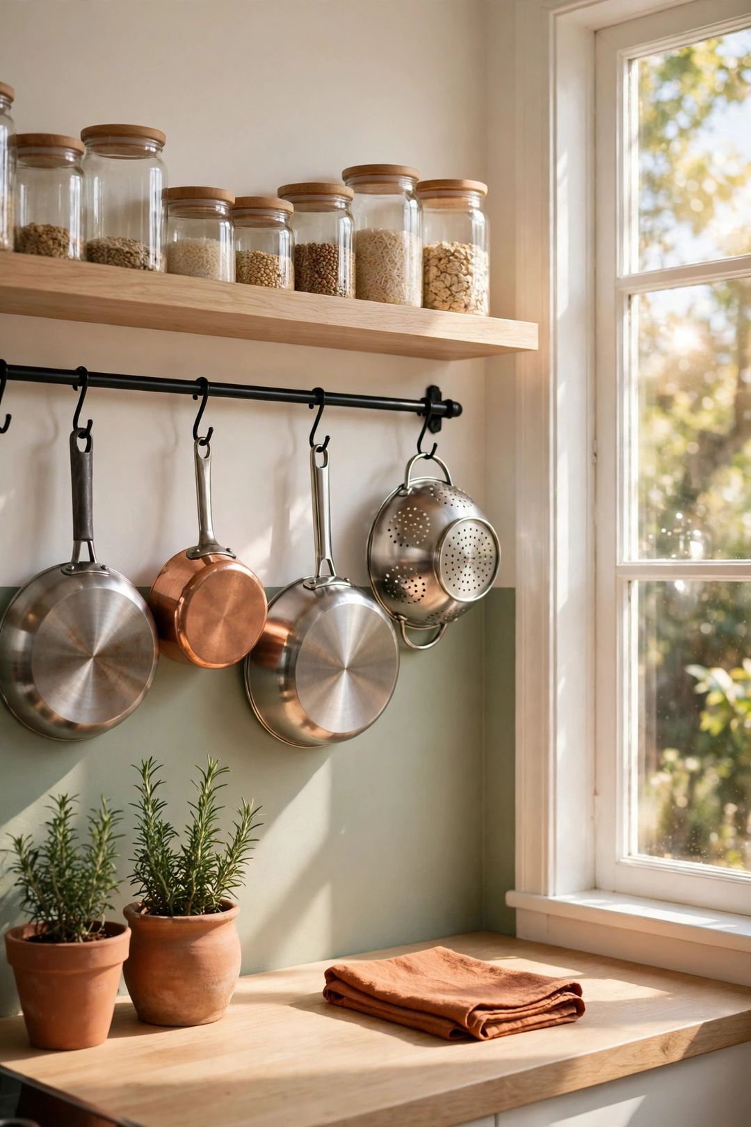 15 Ways to Store Pots and Pans When You Have Two Cabinets