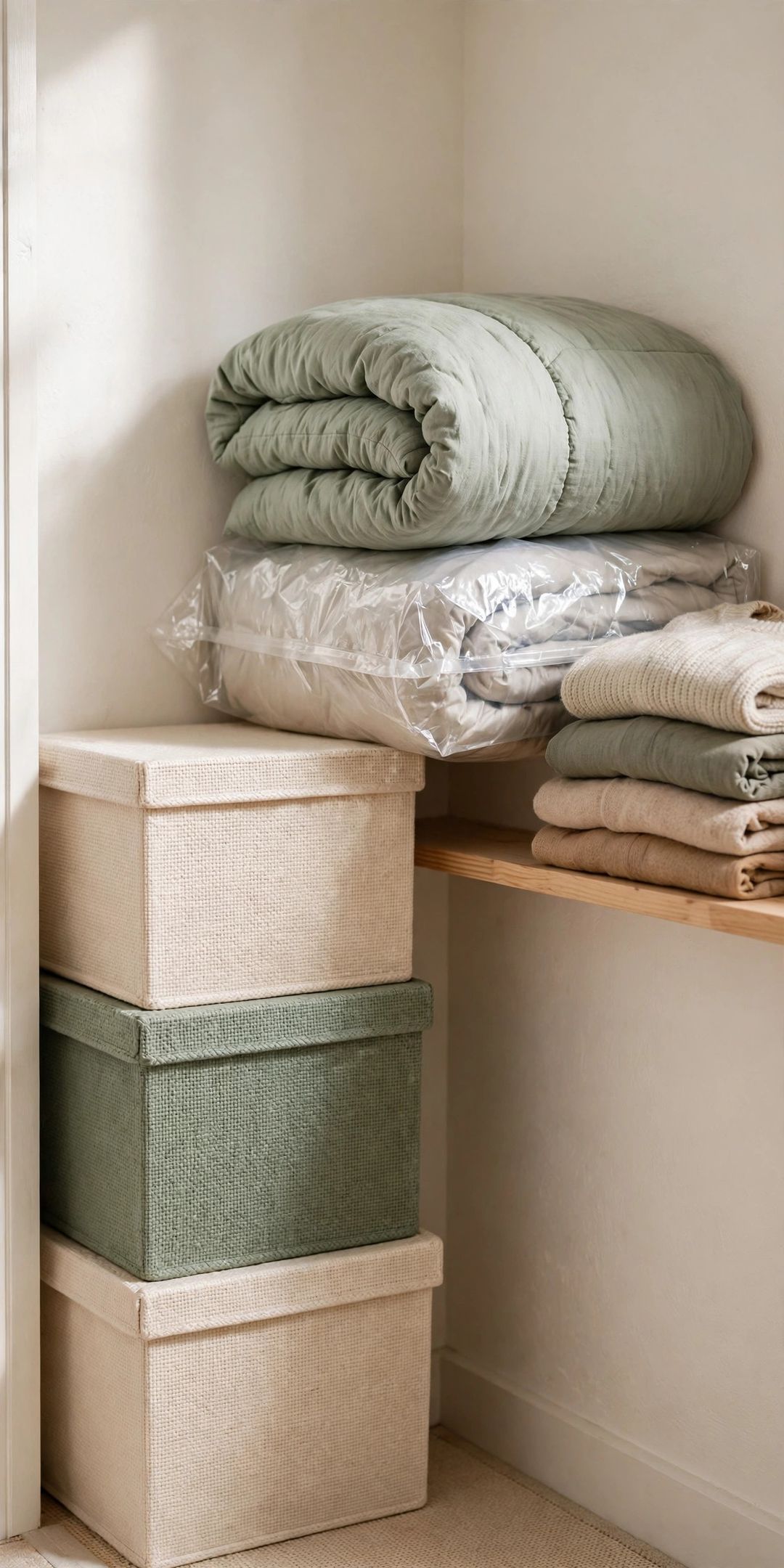 How to Store Seasonal Items in a Small Apartment (The Rotation System)