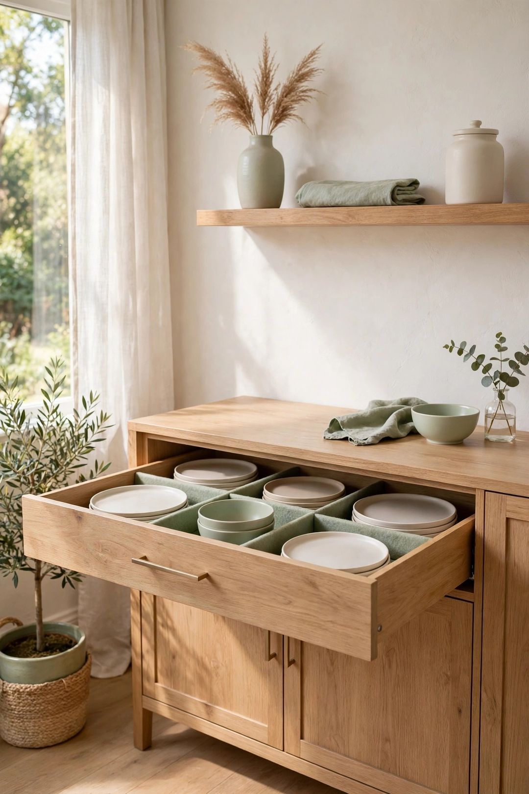 10 Ways to Store Serving Platters & Holiday Dishes You Use Twice a Year