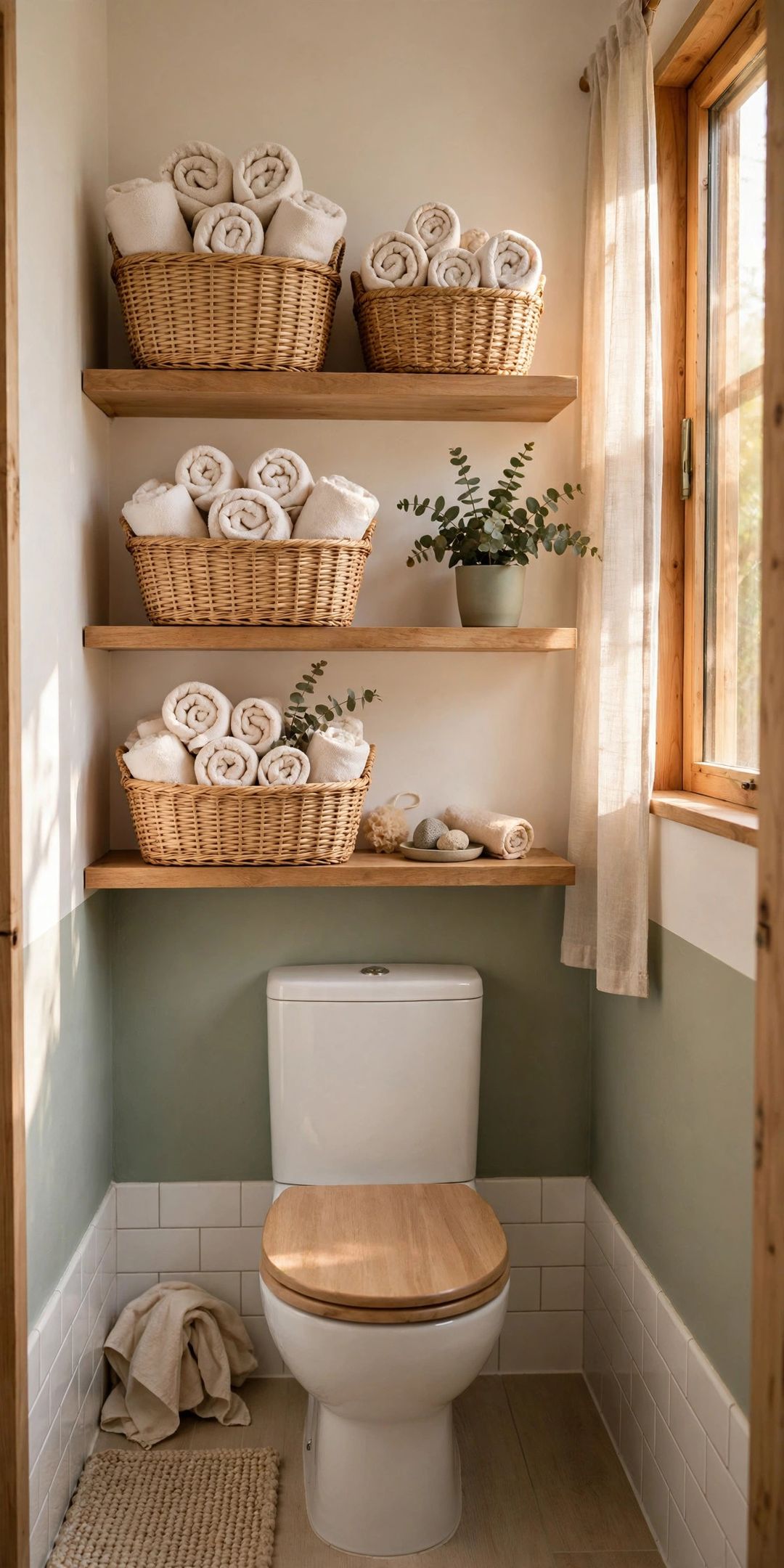 16 Ways to Store Towels in a Bathroom With No Linen Closet