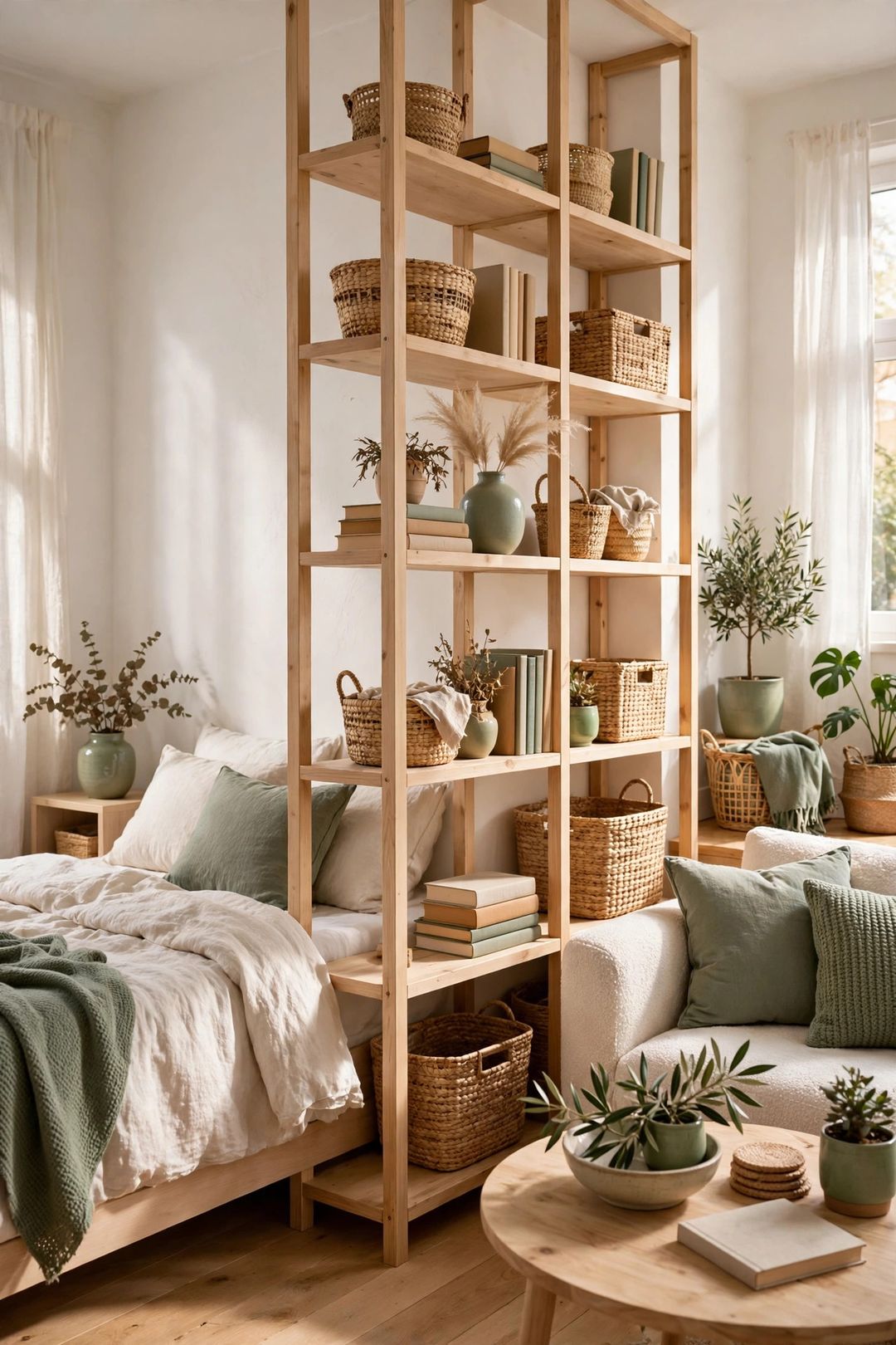 15 Studio Apartment Storage Ideas (One Room, Zero Closets)