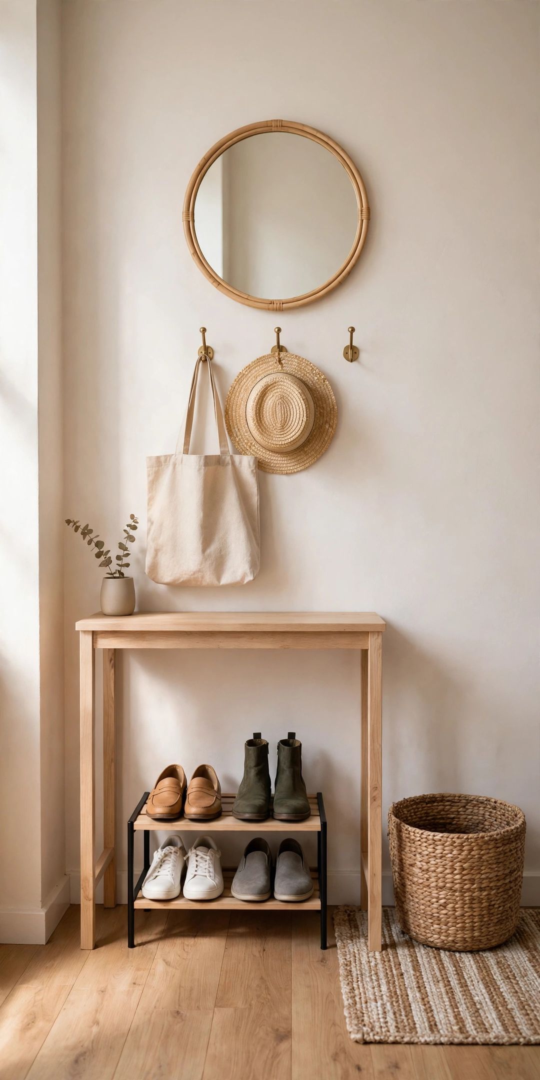 19 Tiny Entryway Storage Ideas for Homes With No Mudroom