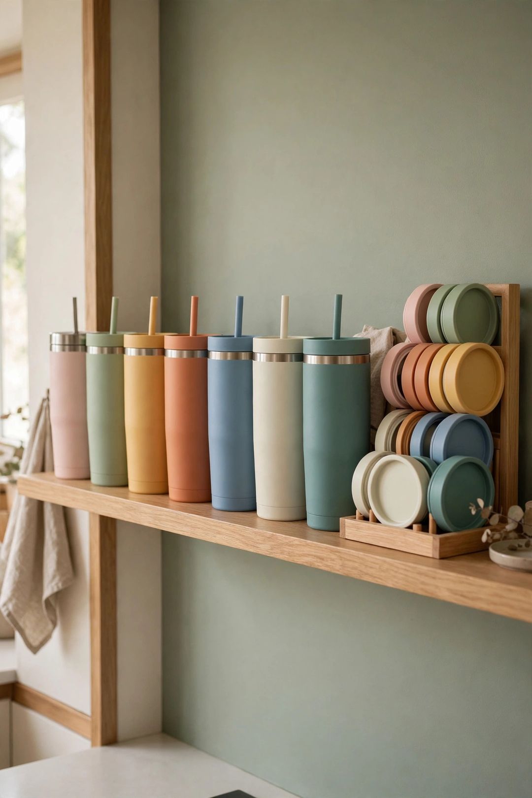 Tumbler Storage: 9 Organizers for Stanley-Size Cups and Lids