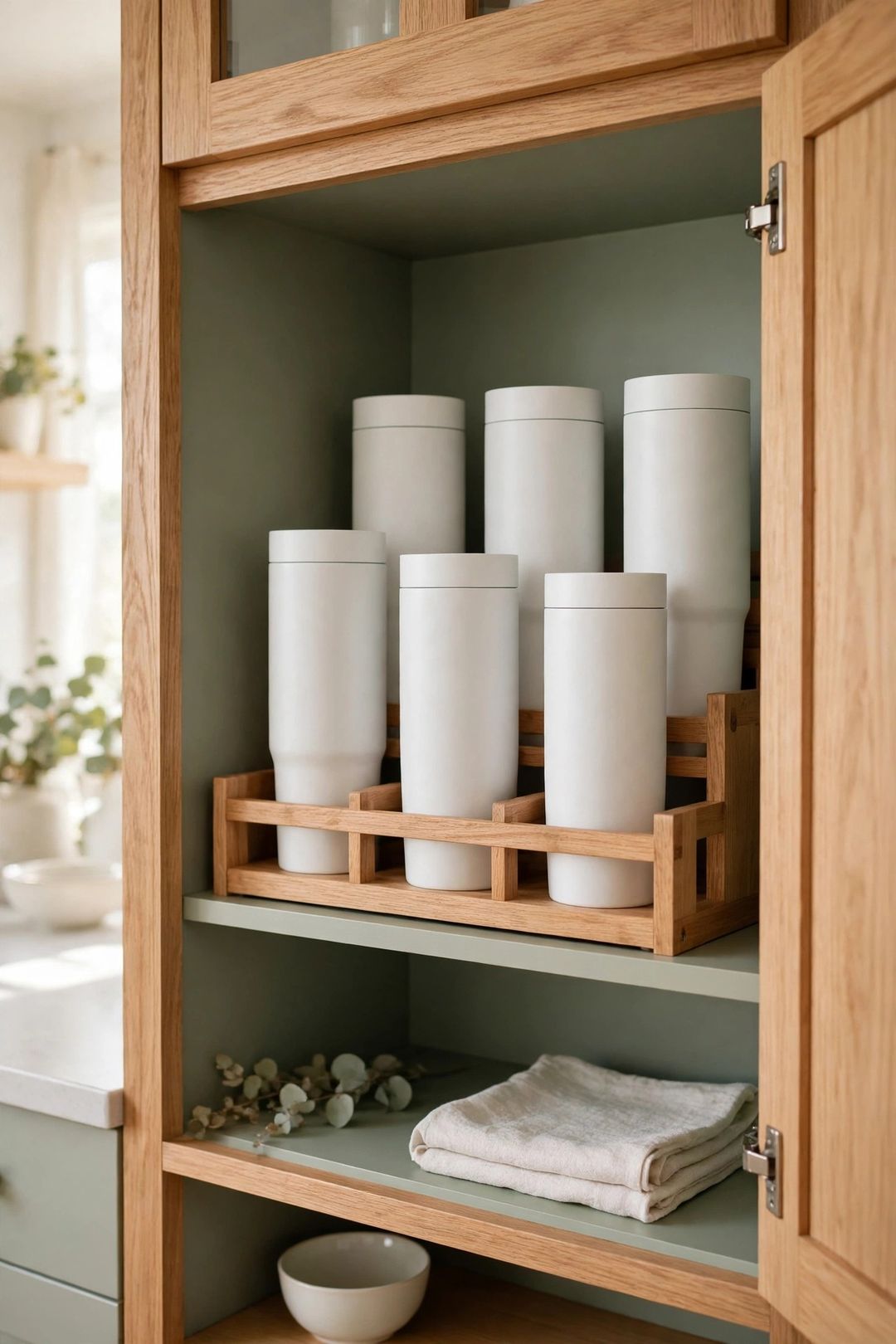 Tumbler Storage: 9 Organizers for Stanley-Size Cups and Lids