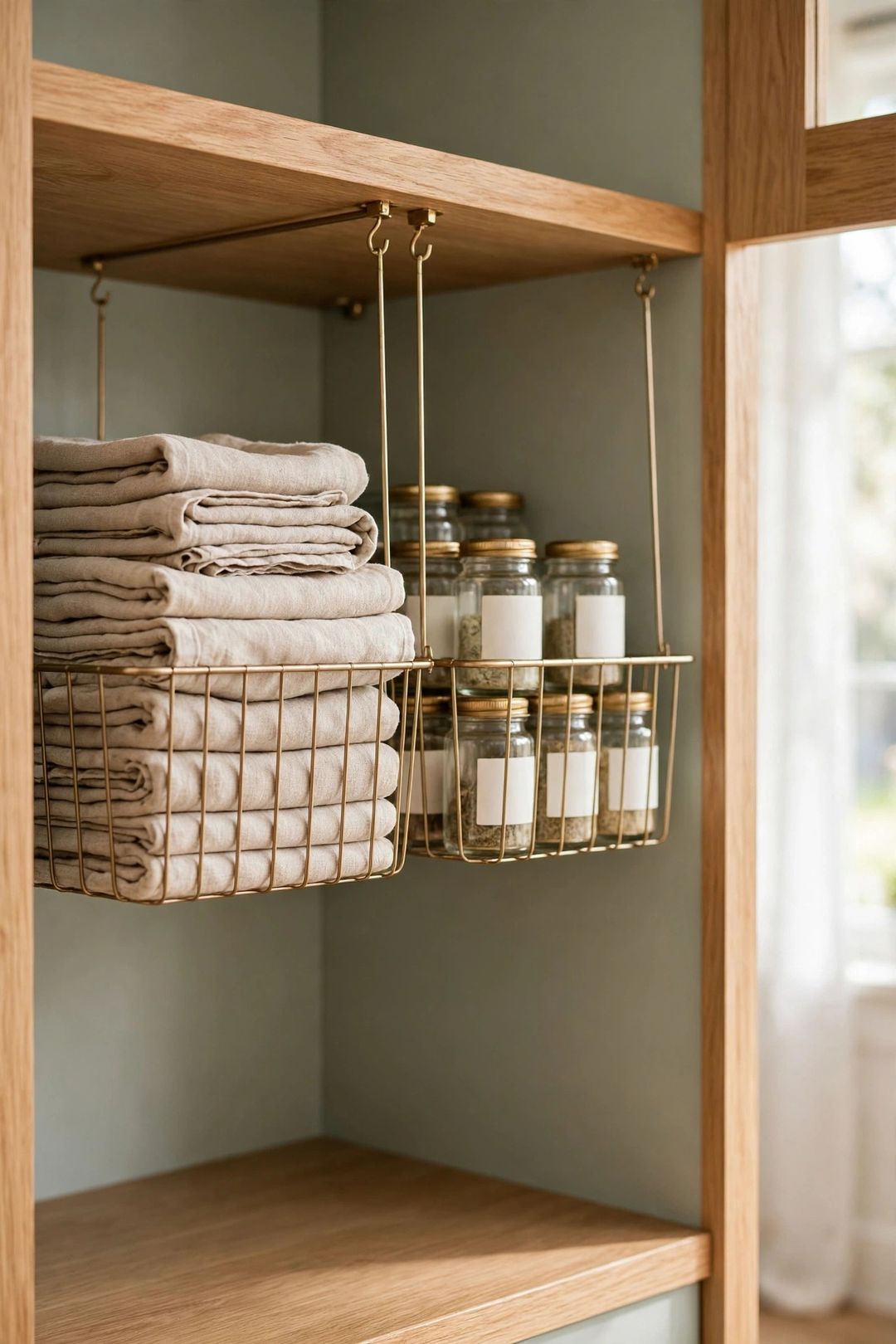 Under-Shelf Baskets: 10 Ways to Add a Shelf Without Buying One