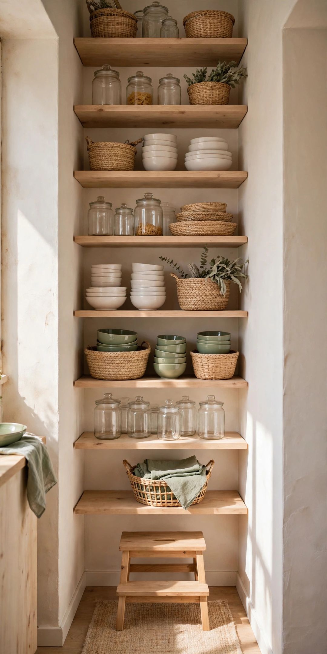 11 Vertical Storage Ideas for Kitchens With No Wall Space to Spare