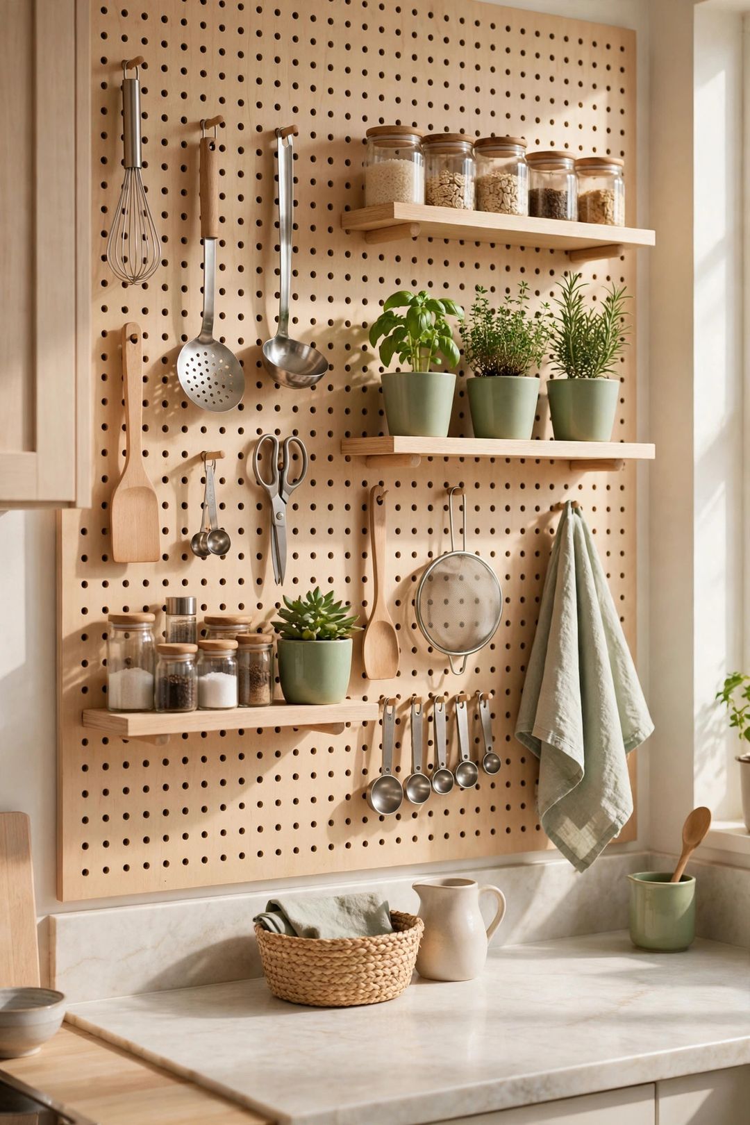 11 Vertical Storage Ideas for Kitchens With No Wall Space to Spare