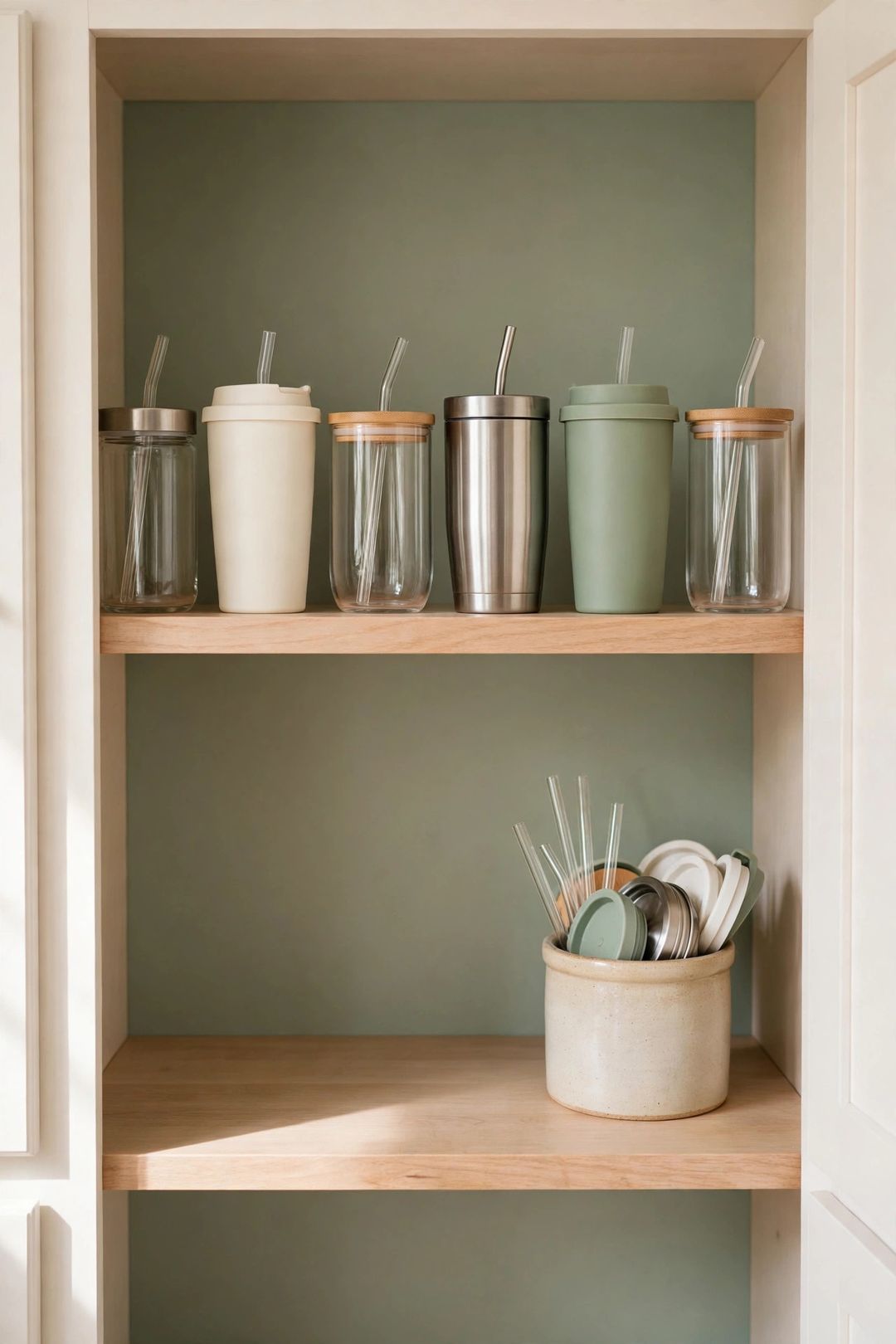 10 Water Bottle & Tumbler Organizers That End the Cabinet Avalanche