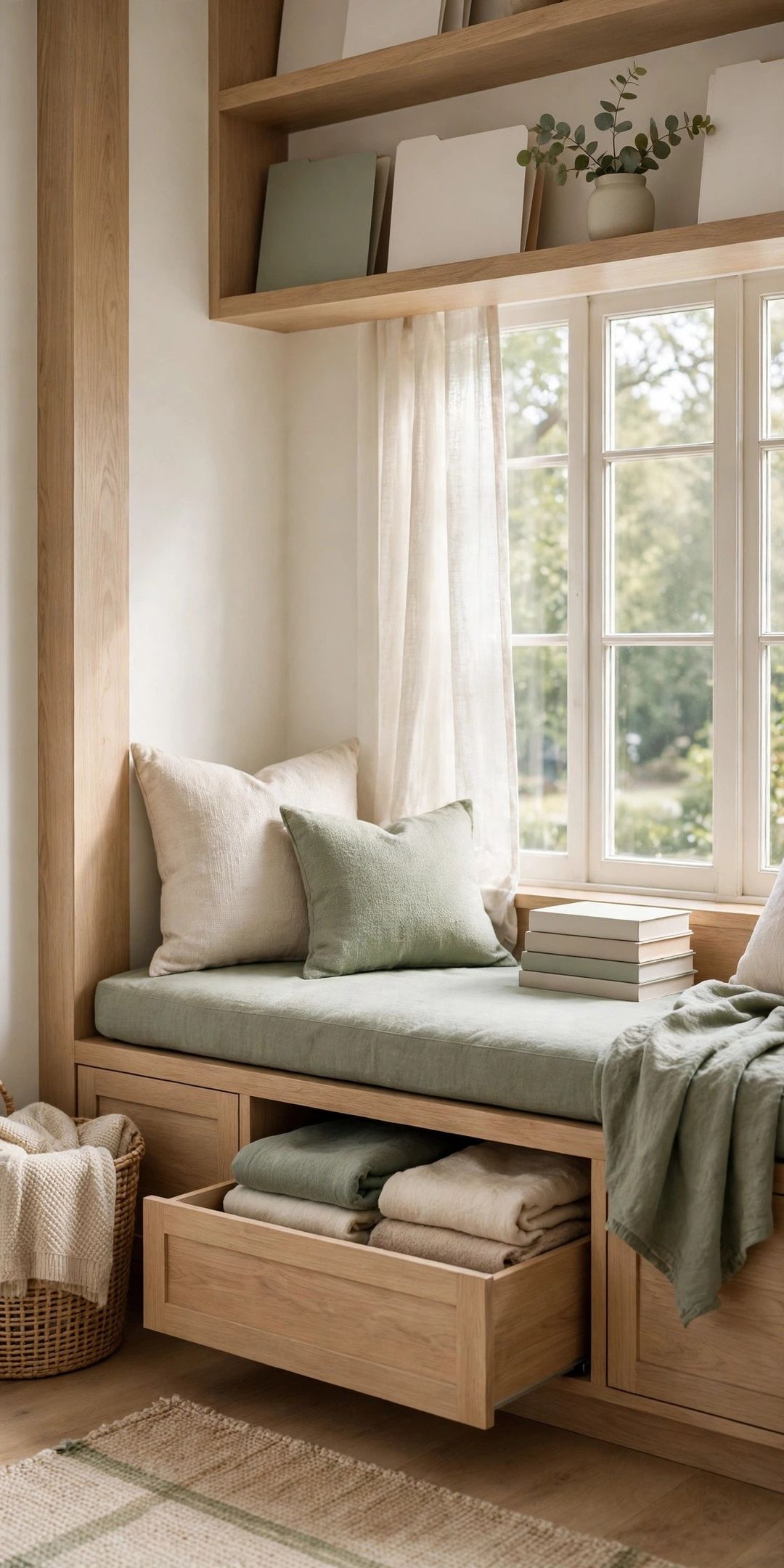 Window Seat Storage: 8 Ways to Build Storage Into the Sunniest Seat